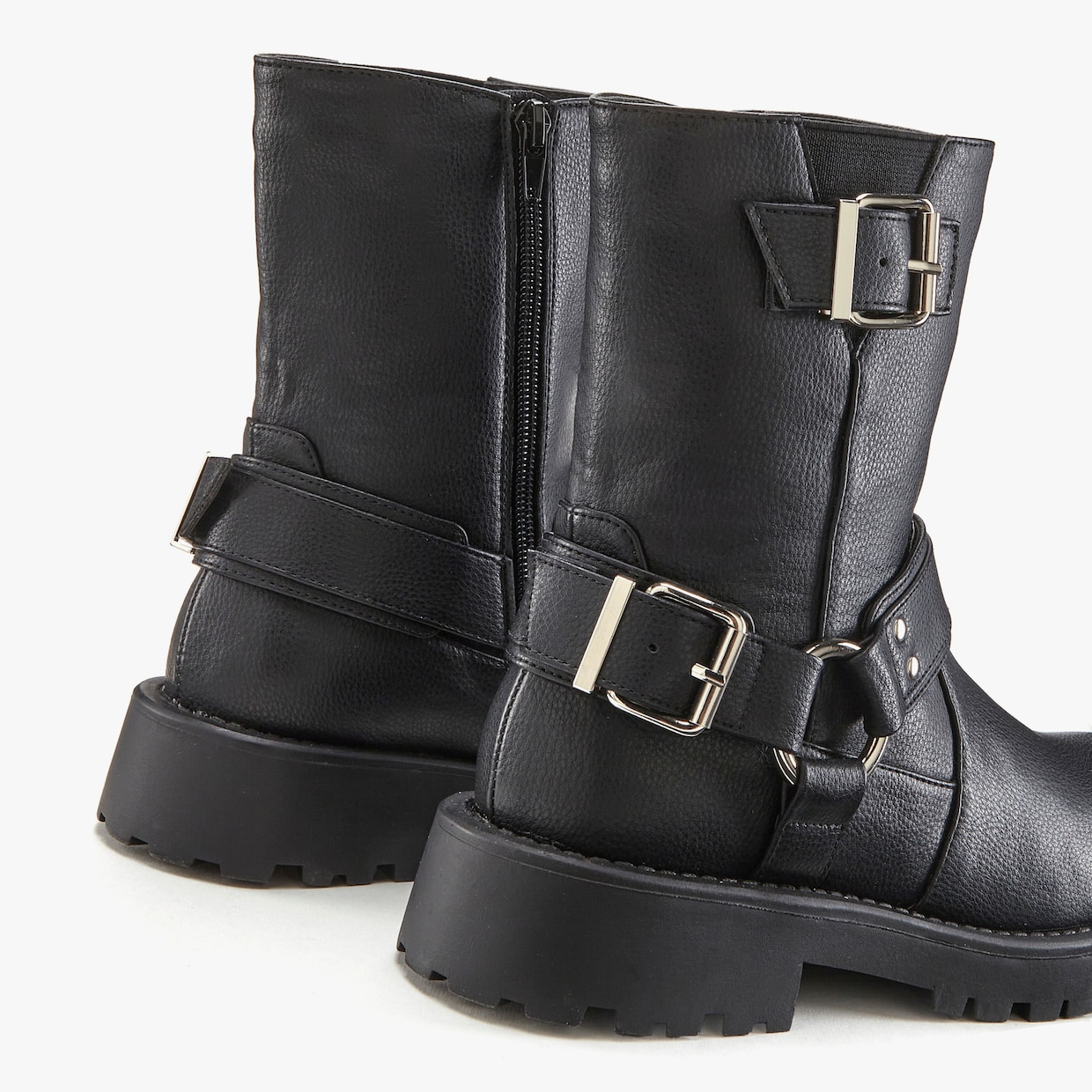 LASCANA Bikerboots - zwart