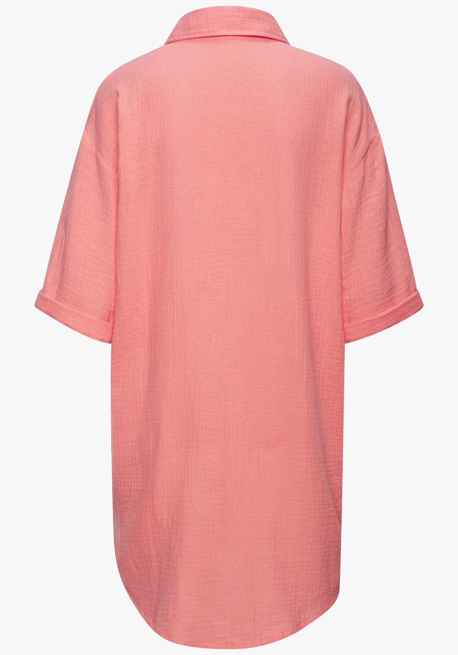 Beachtime Longbluse - koralle