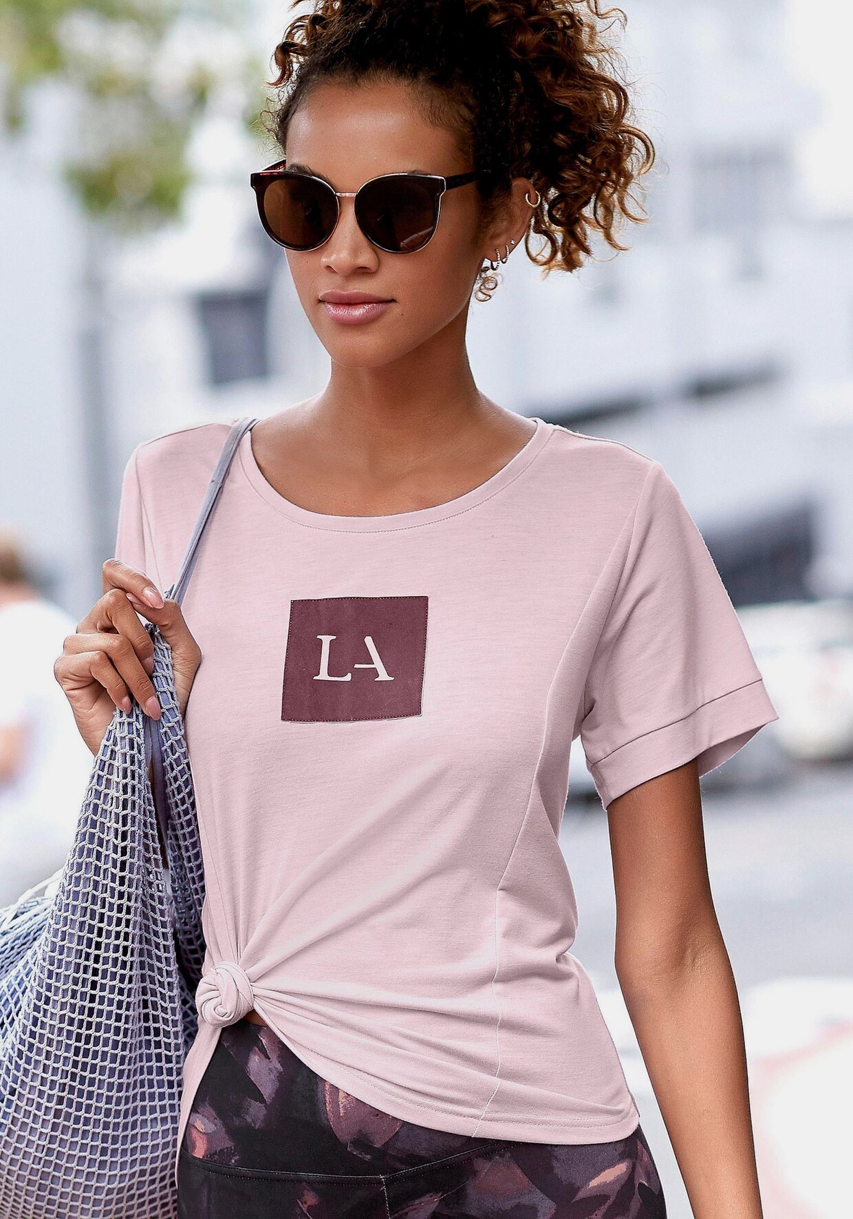 LASCANA ACTIVE T-Shirt - rosa