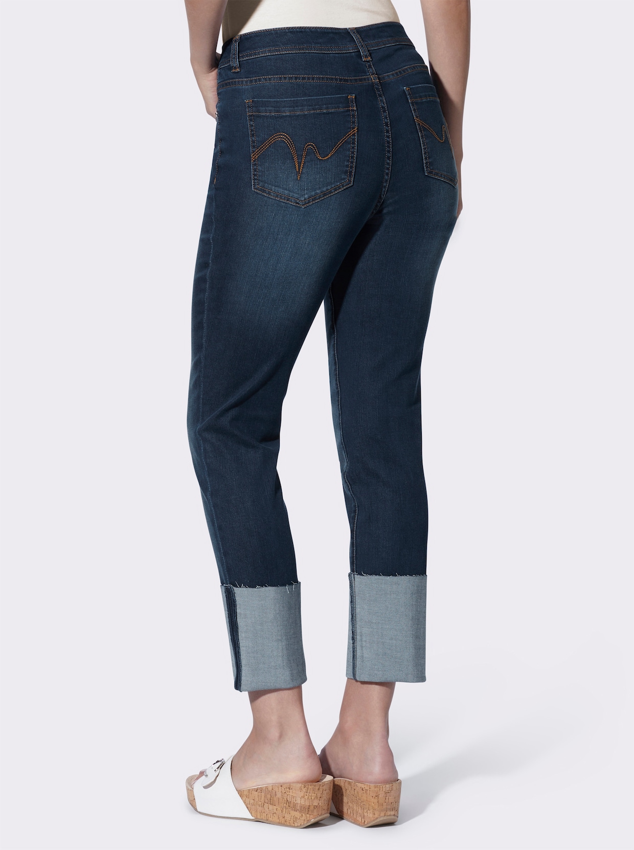 heine 7/8-jeans - blue-stonewashed