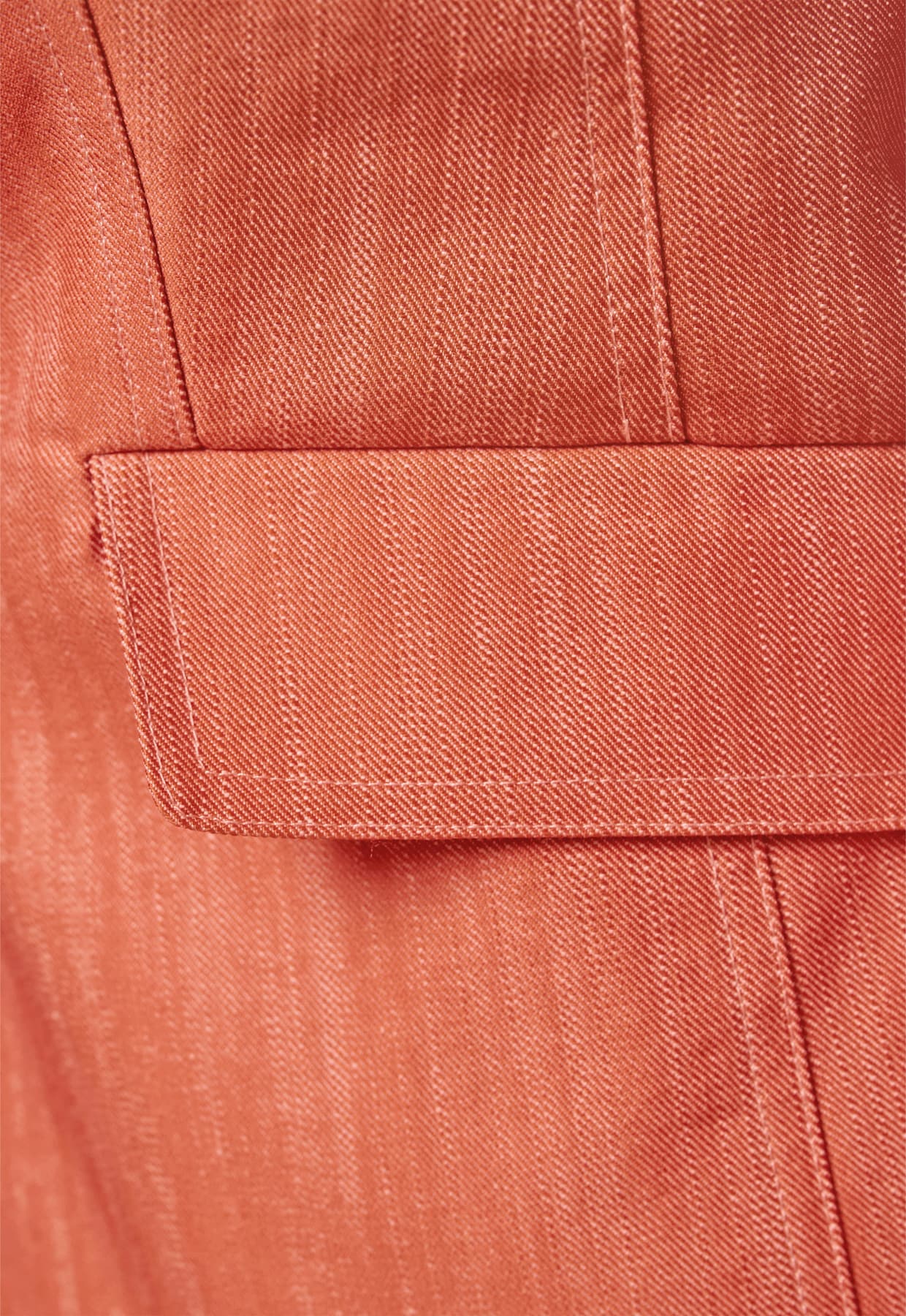 heine Blazer en jean - orange-couleur ivoire chiné