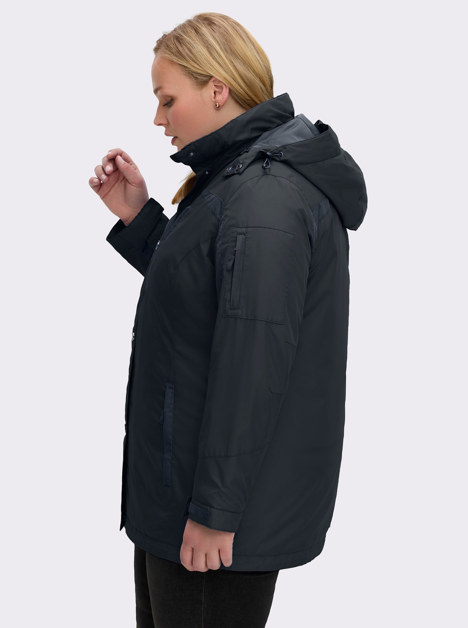 Funktionsjacke wind- und wasserabweisend - marine