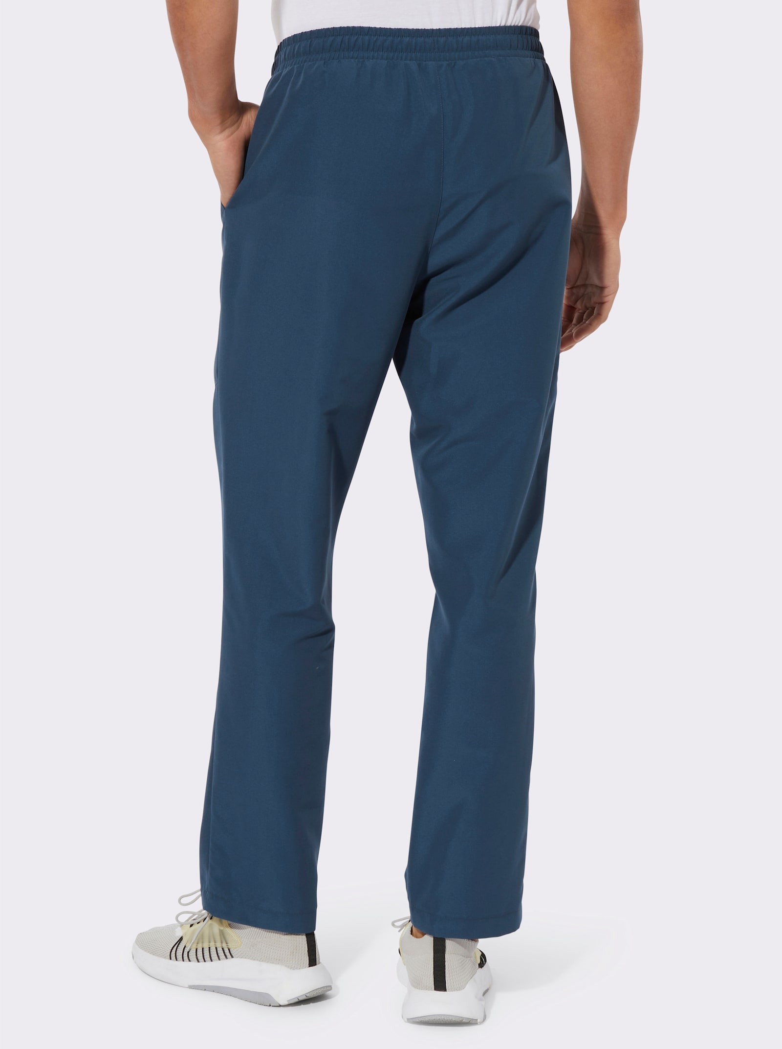 Kalhoty pro volný čas s kapsou na zip - tmavěmodrá