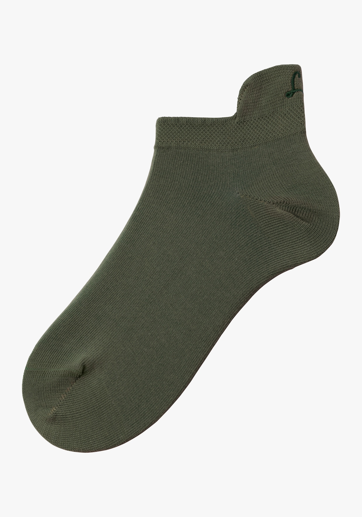 LASCANA Sneakersokken - 1x antraciet, 1x groen, 1x petrol, 1x grijsgroen, 1x oudroze, 1x bessenrood, 1x marine