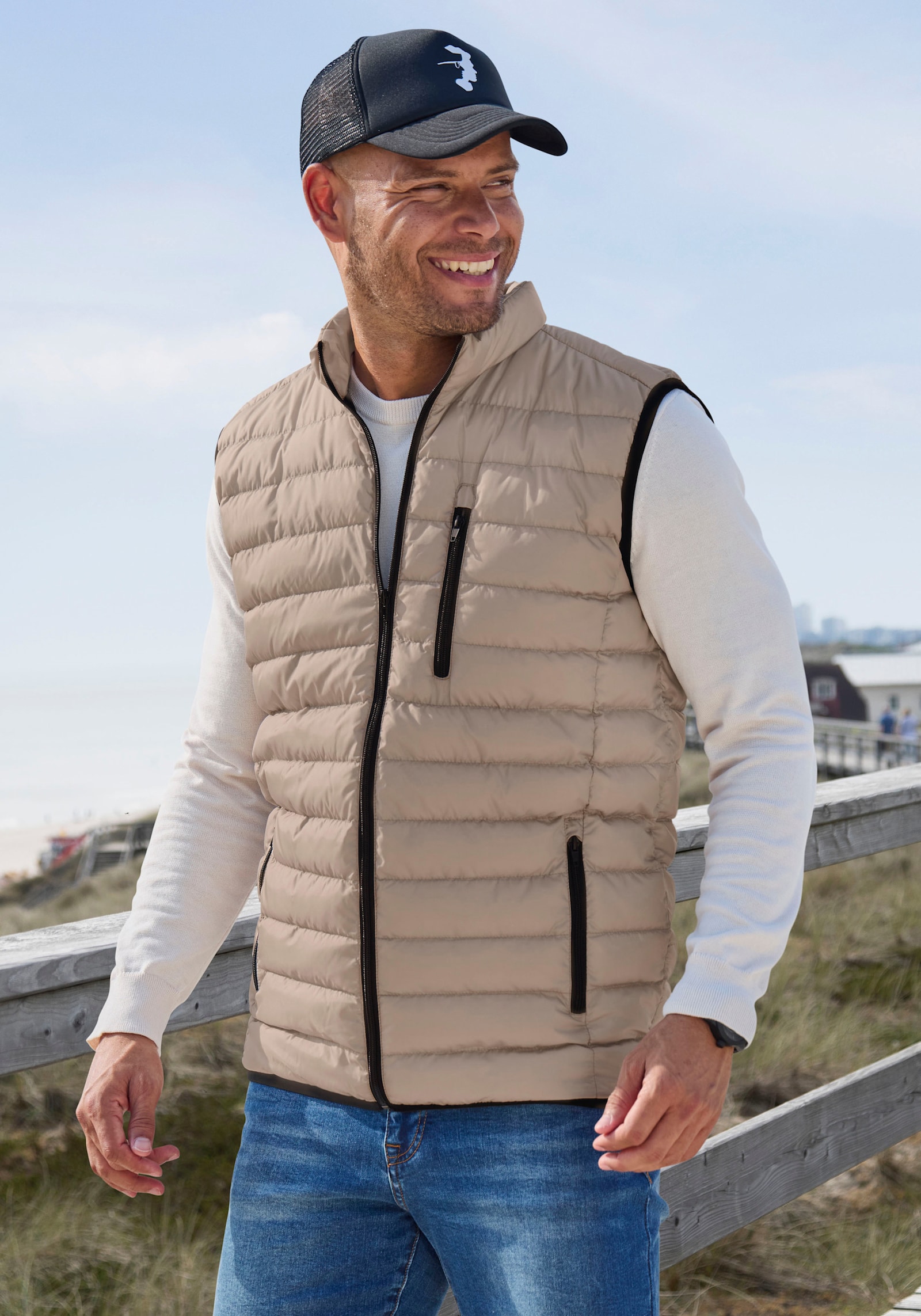 H.I.S Steppweste - sand