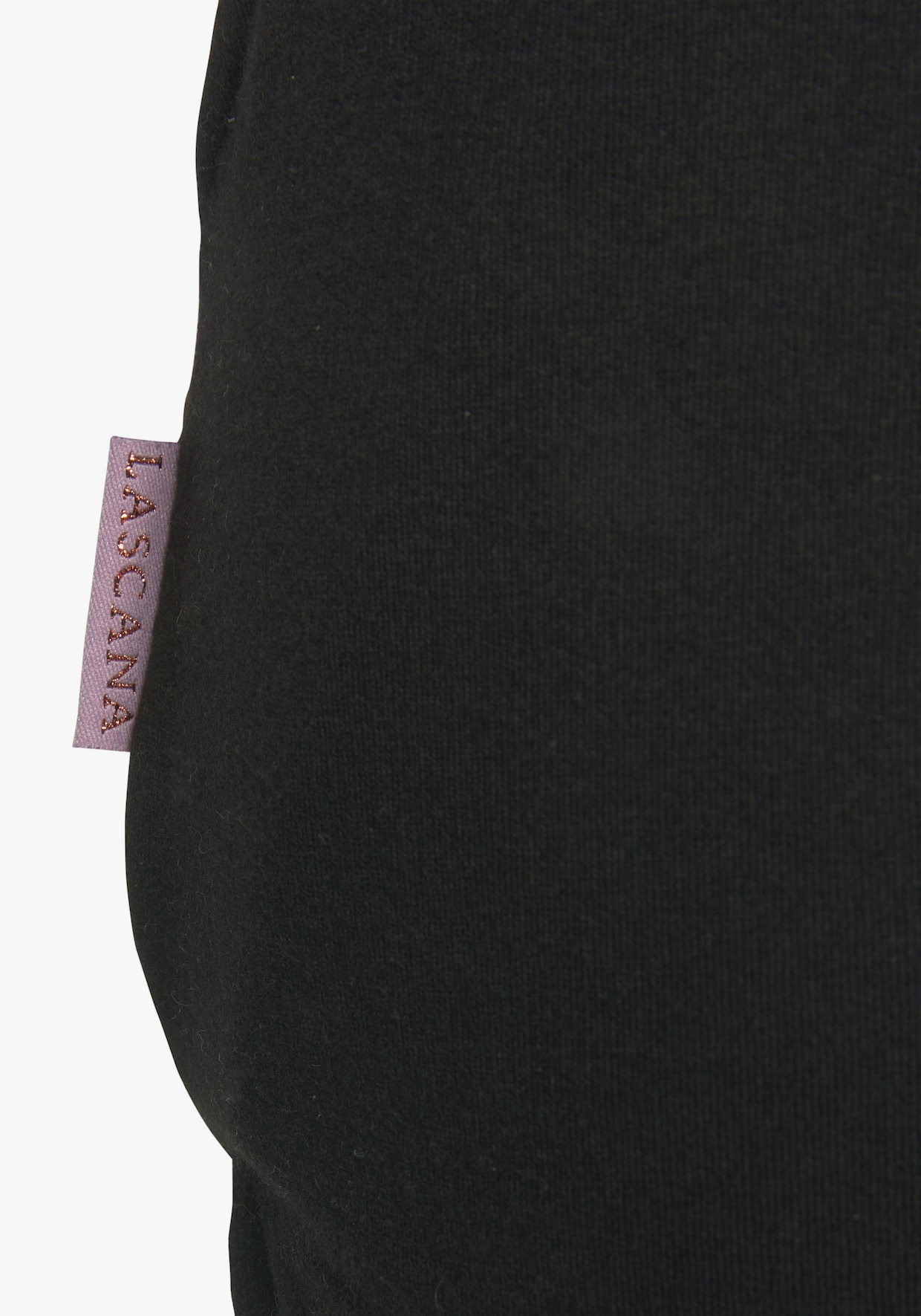 LASCANA Sweatshort - zwart