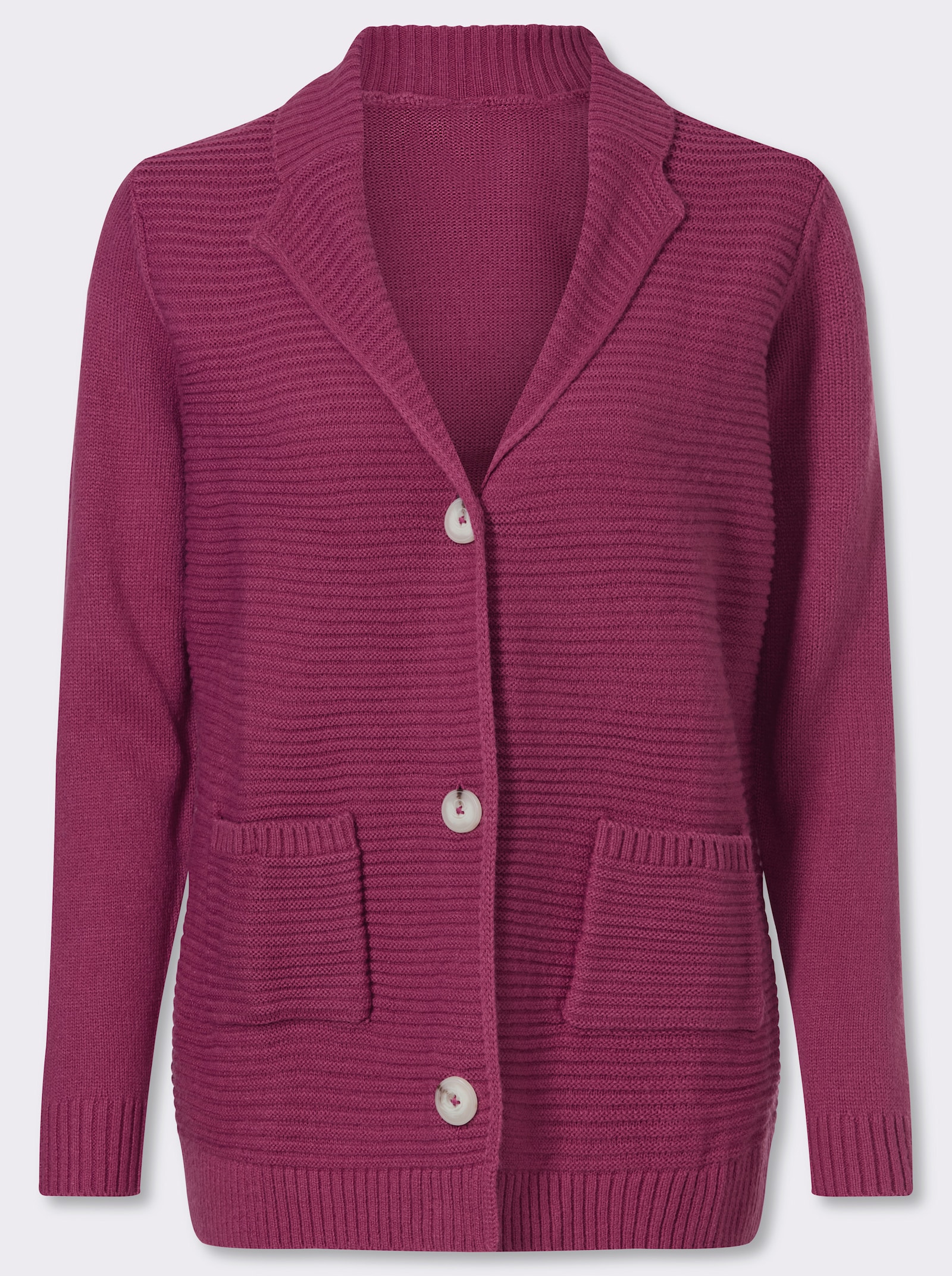 Cardigan in Ripp-Optik - erika