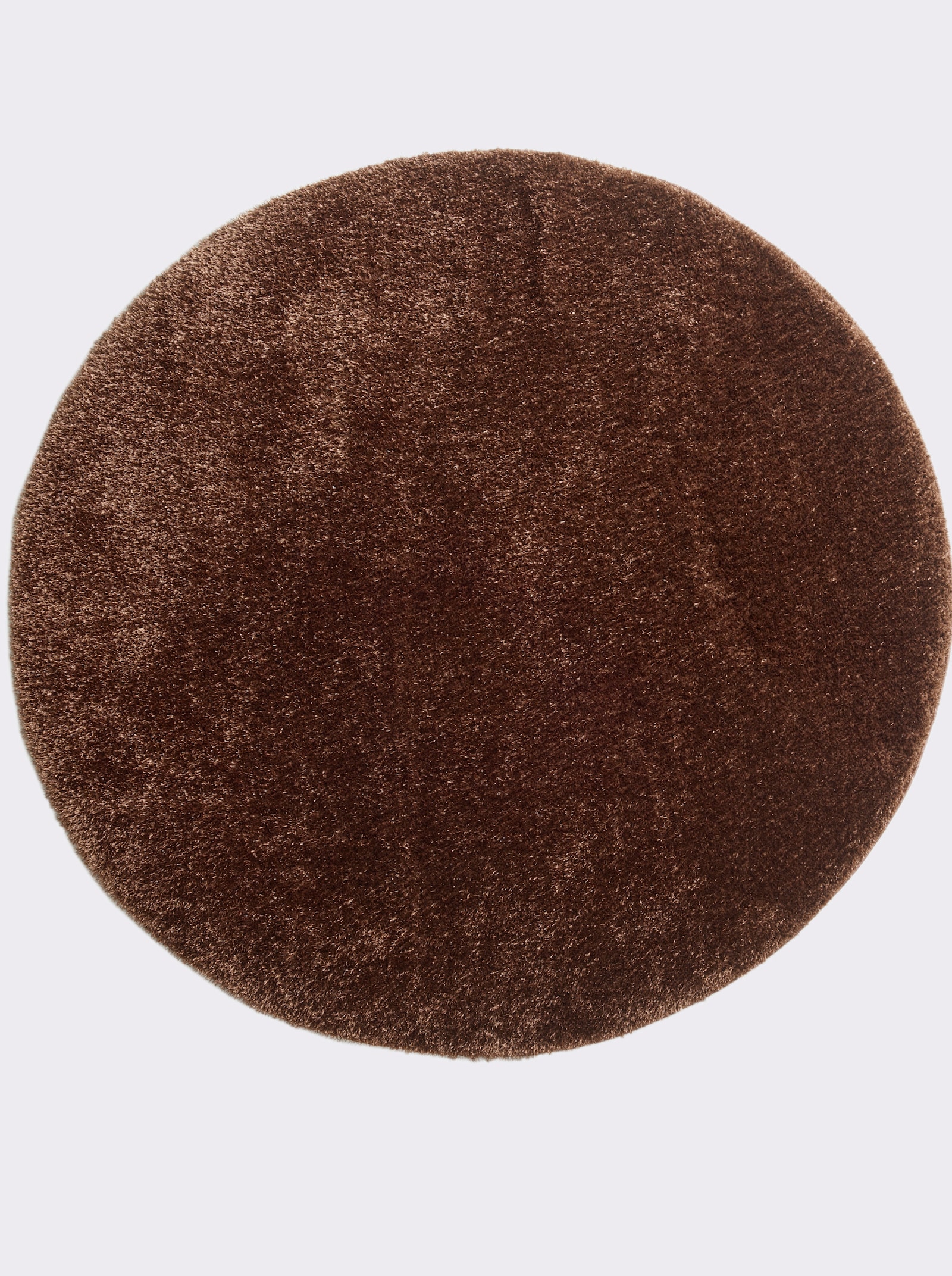 heine home Hochflorteppich - braun