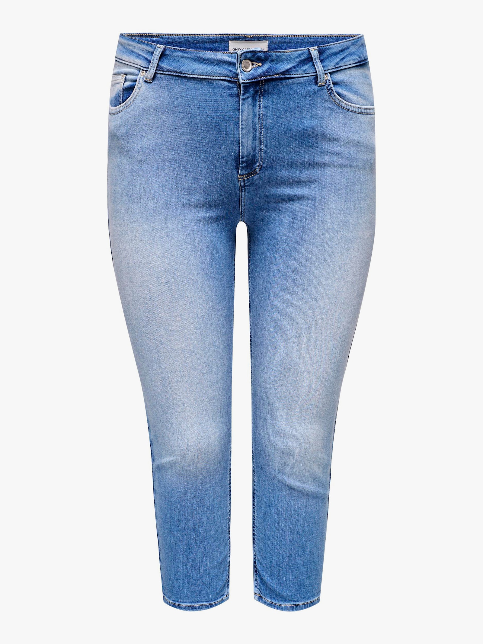 ONLY CARMAKOMA Caprijeans - light medium blue denim