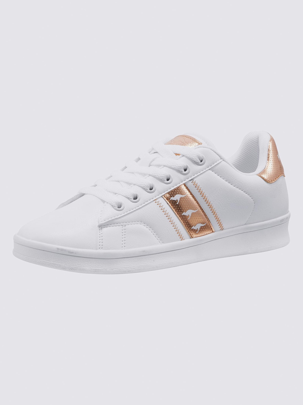 KangaROOS Sneaker - wit/goudkleur