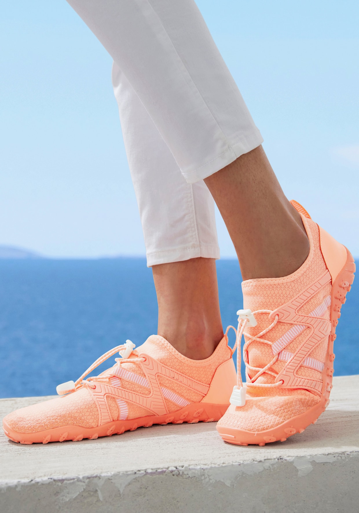 LASCANA Sneaker - koraal/peach