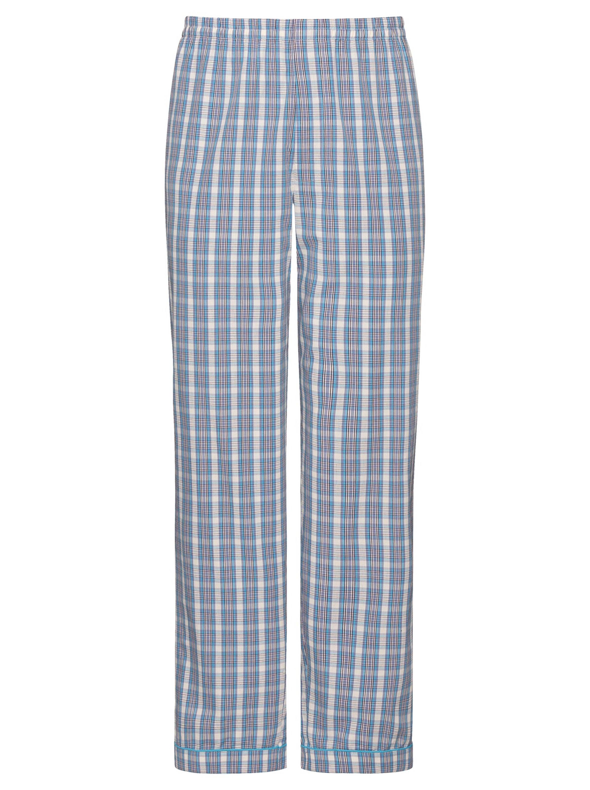 KINGsCLUB Pyjama - blau-kariert