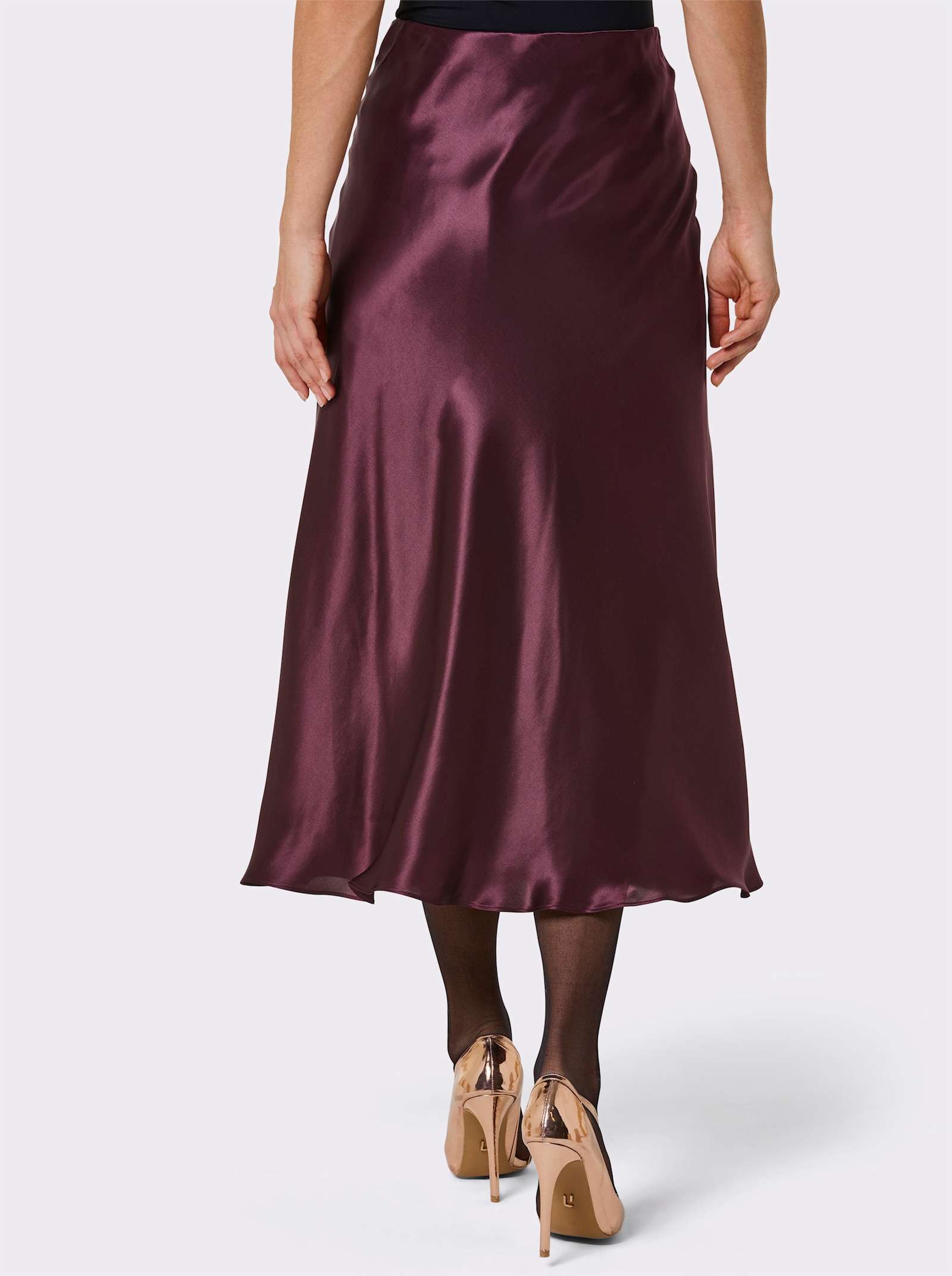 CREATION L PREMIUM Schlupfrock mit Futter - burgund