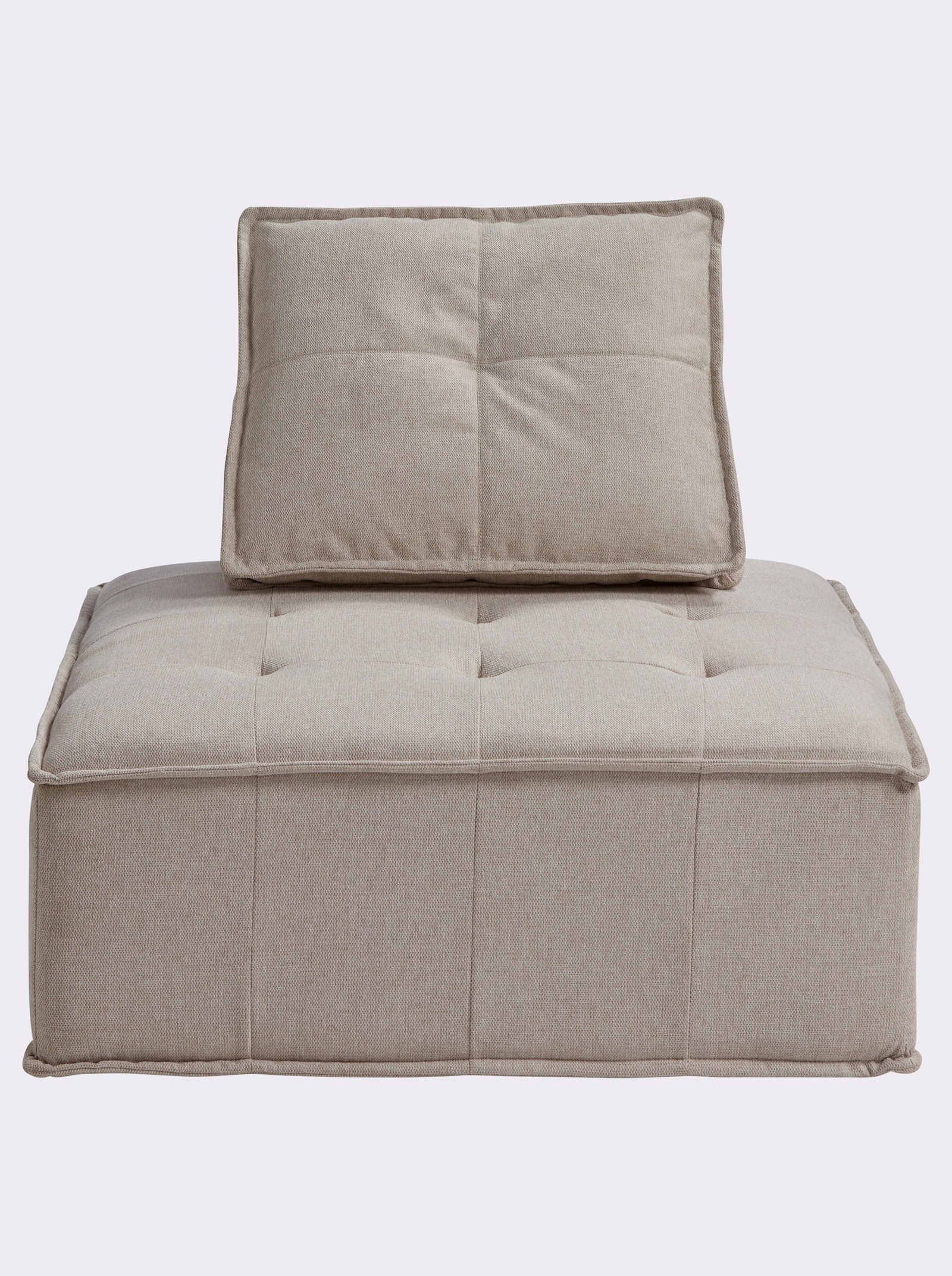 heine home Lounge-Sitzelement - ecru