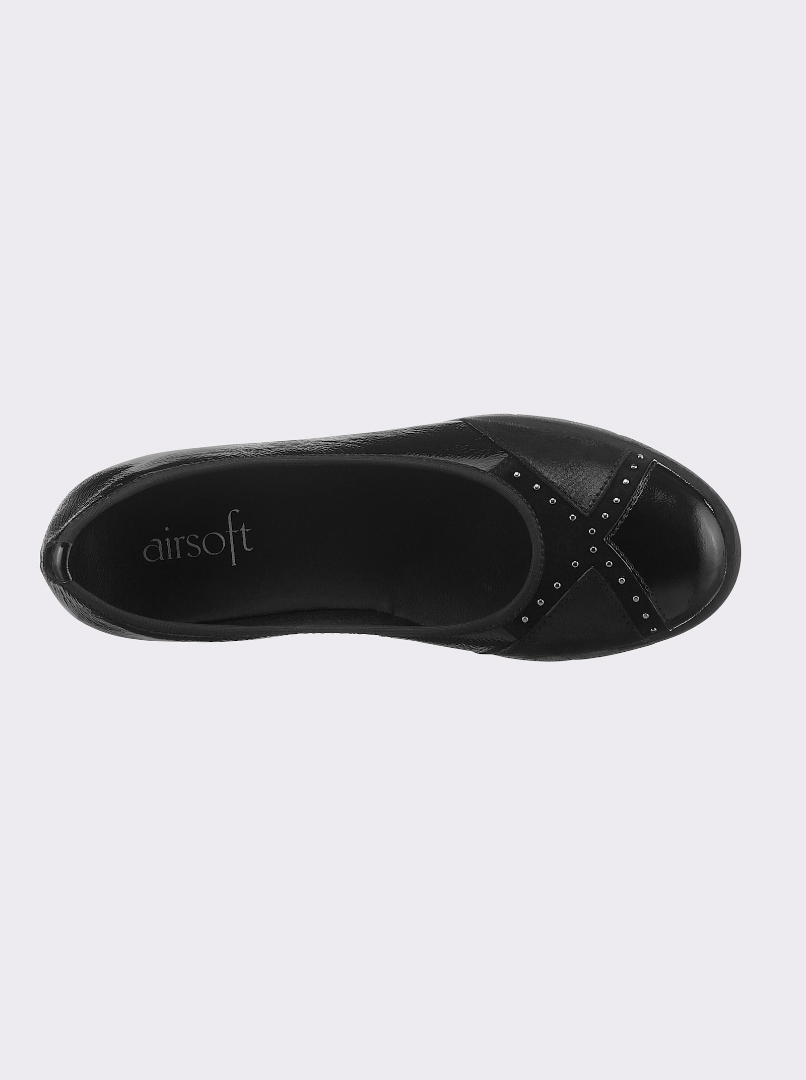 airsoft modern+ Ballerinaskor - svart