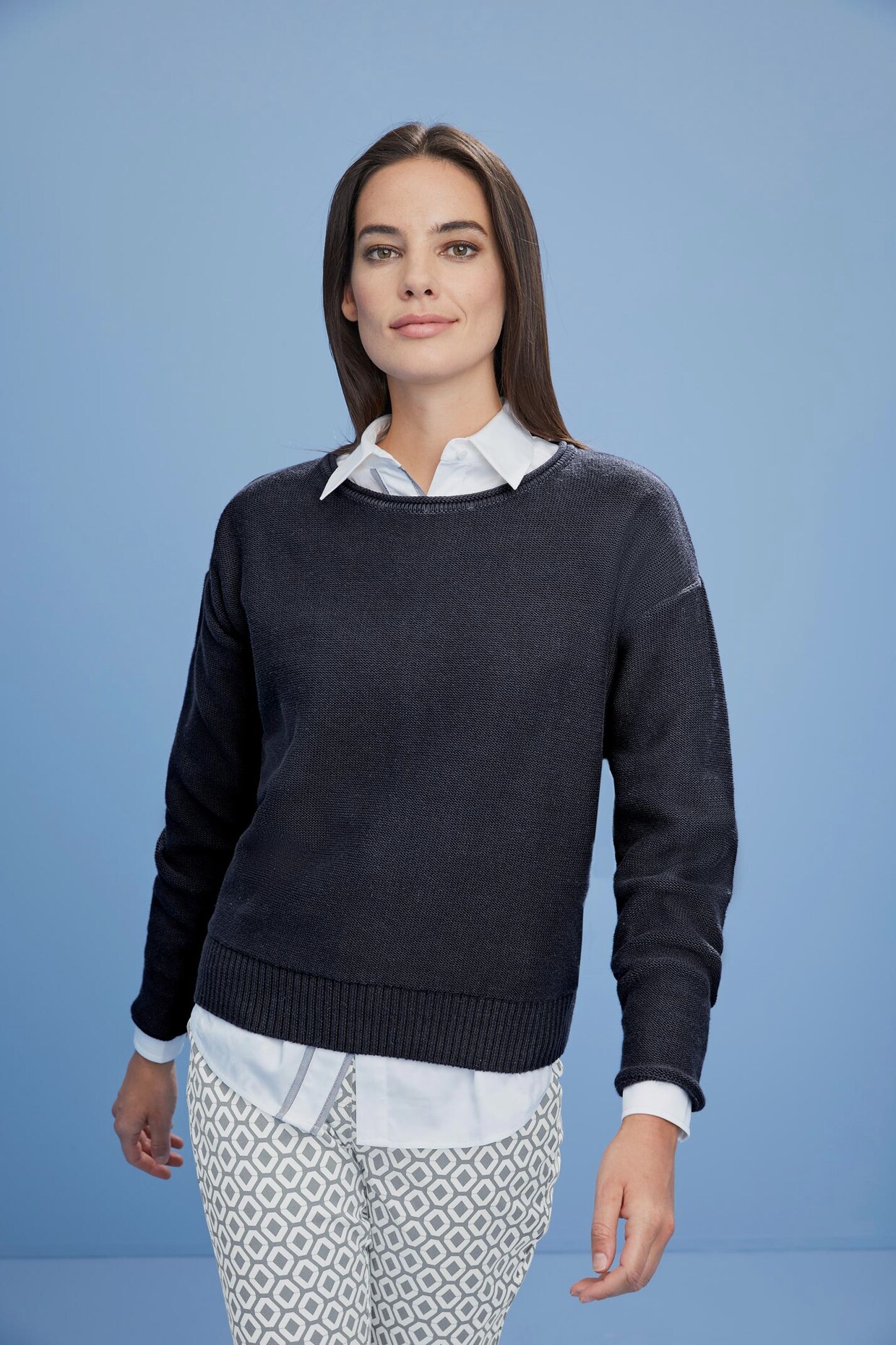 Rick Cardona Pullover - marine
