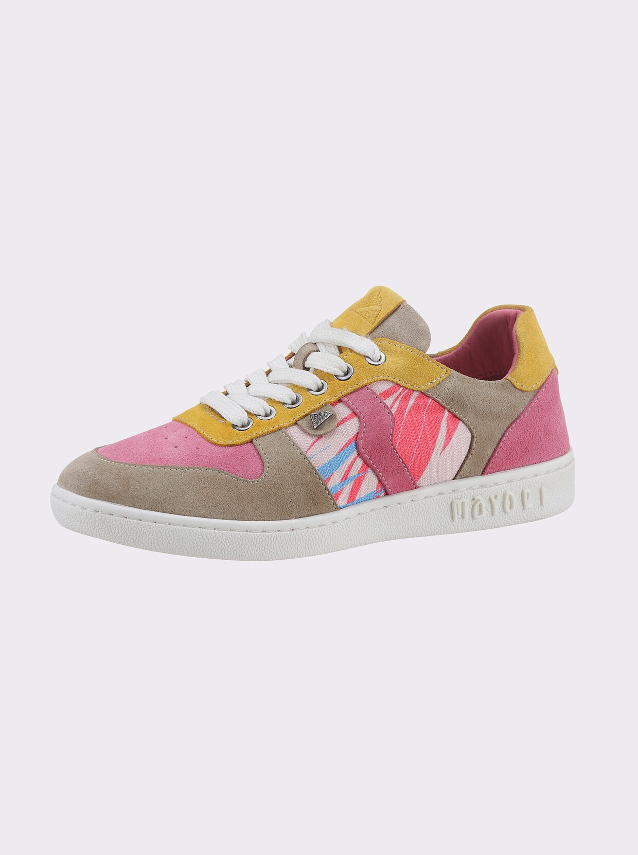 Andrea Conti Sneaker - roze/bont