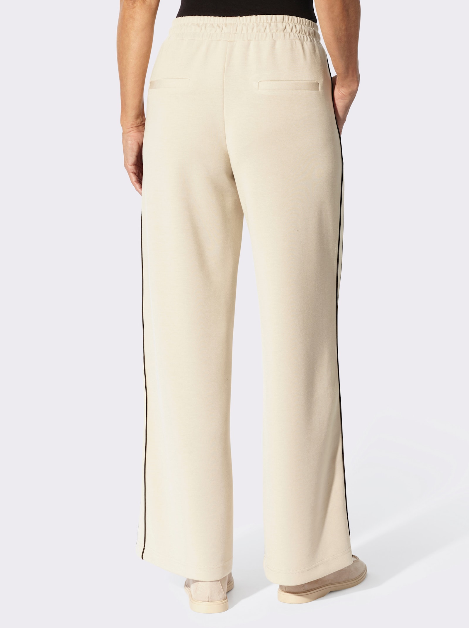 Sweathose in weiter Form - sand