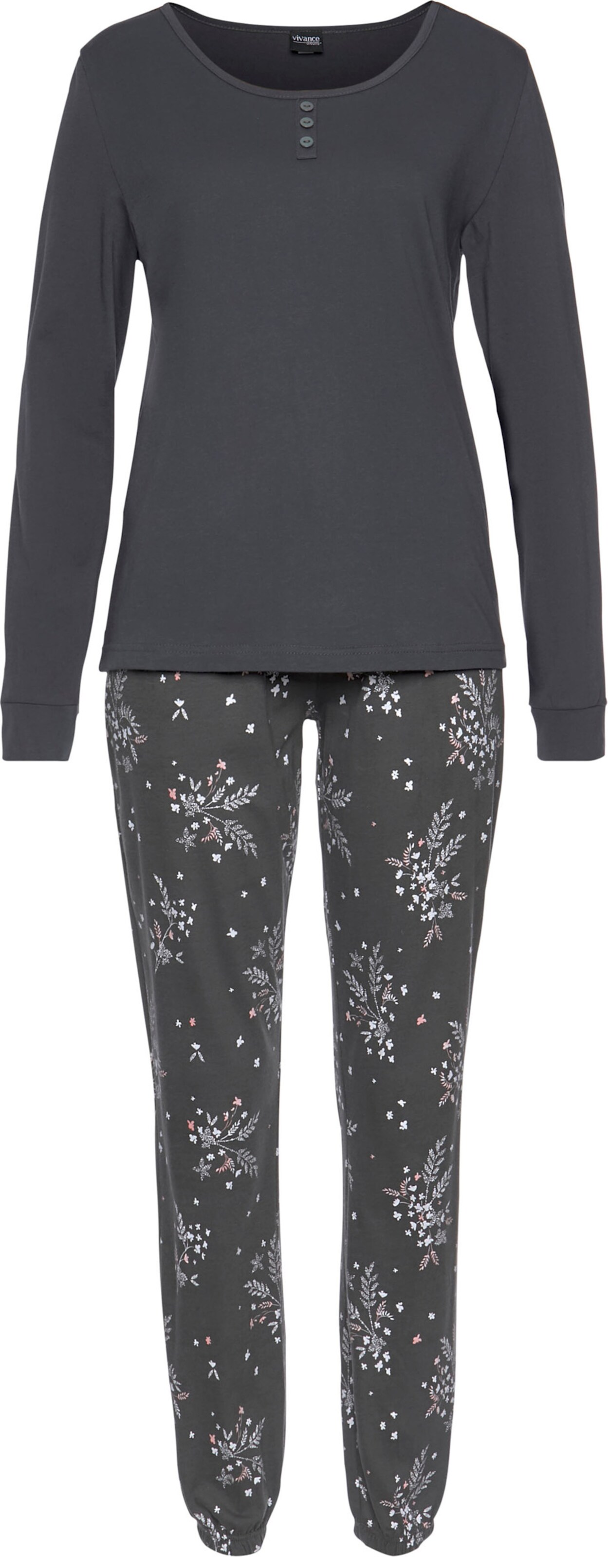 Pyjama antraciet, foto 4