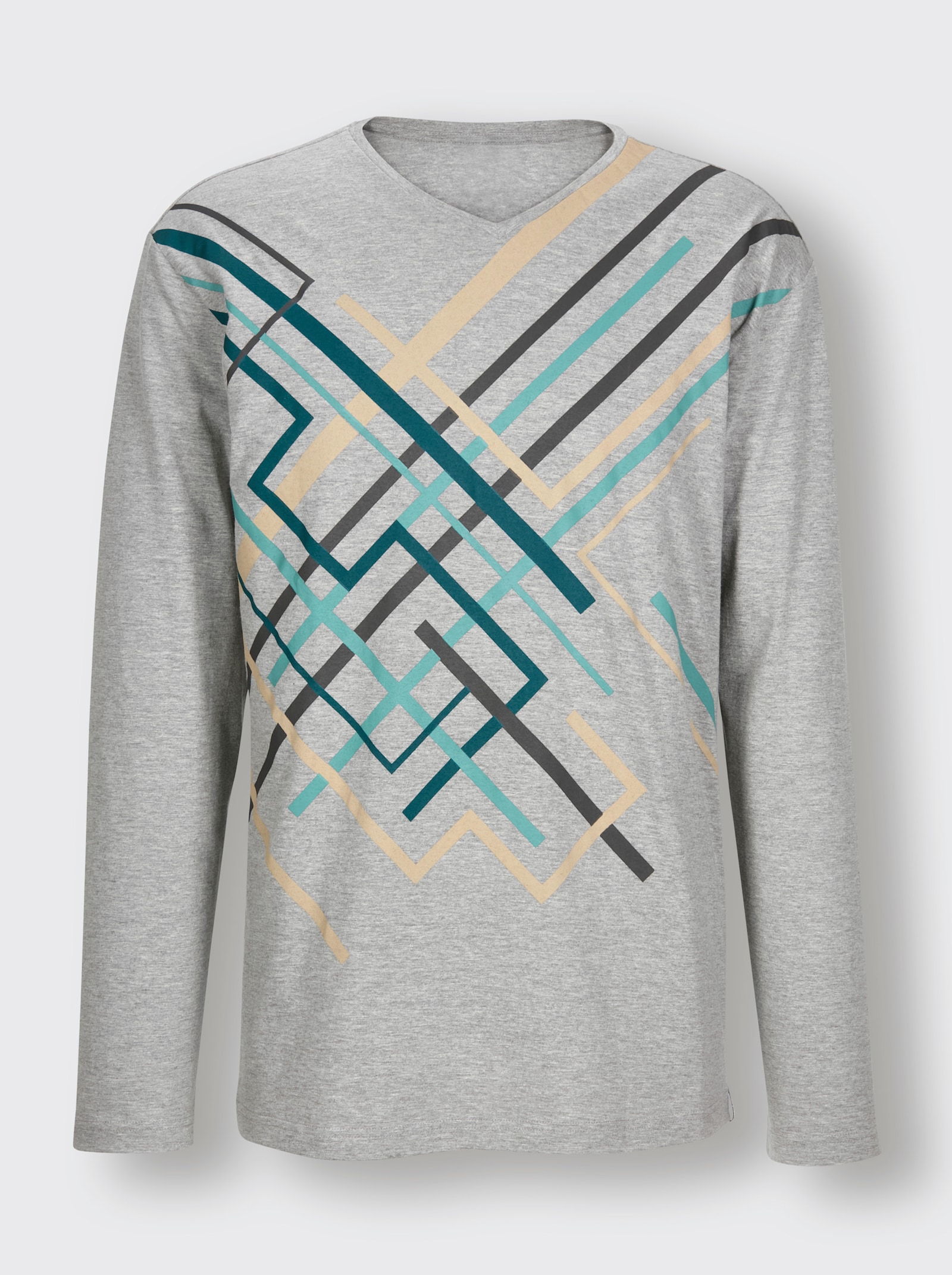 wäschepur men Schlafanzüge - petrol + dunkelrot