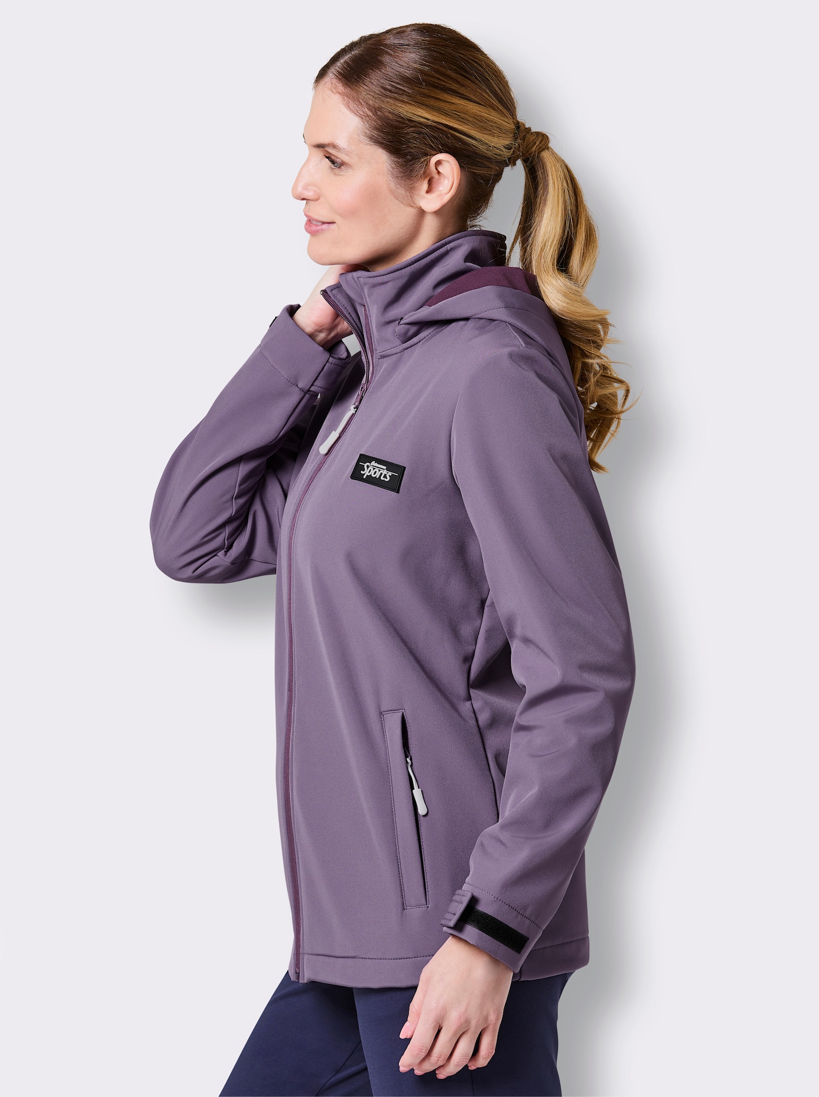 Catamaran Sports Funktionsjacke mit Fleece-Innenseite - feige