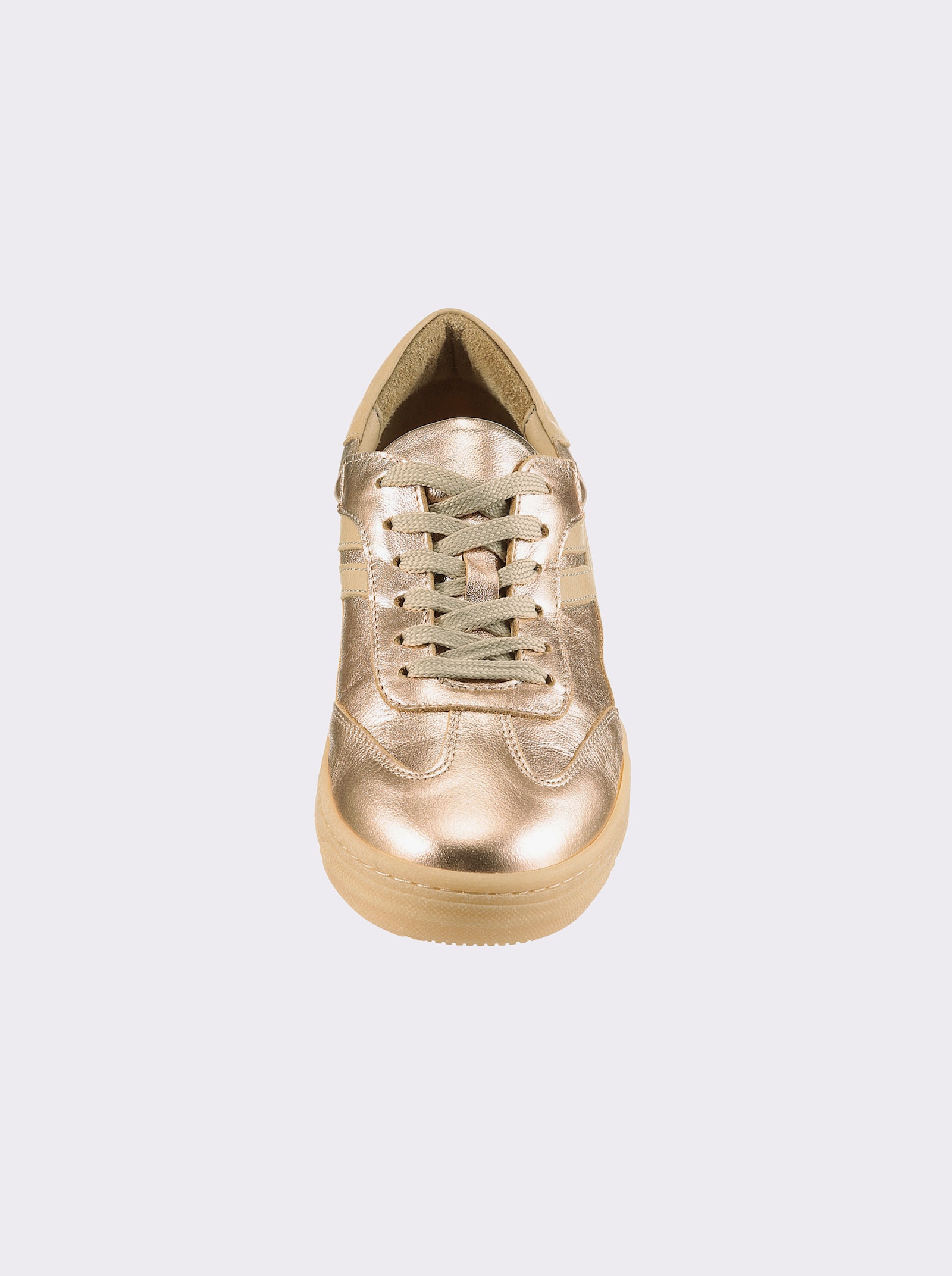 Andrea Conti Sneaker - apricot metallic/camel