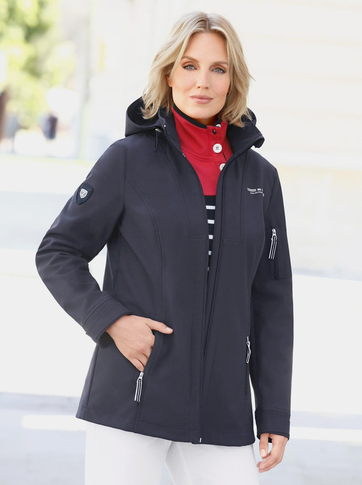 Softshelljacke - marine