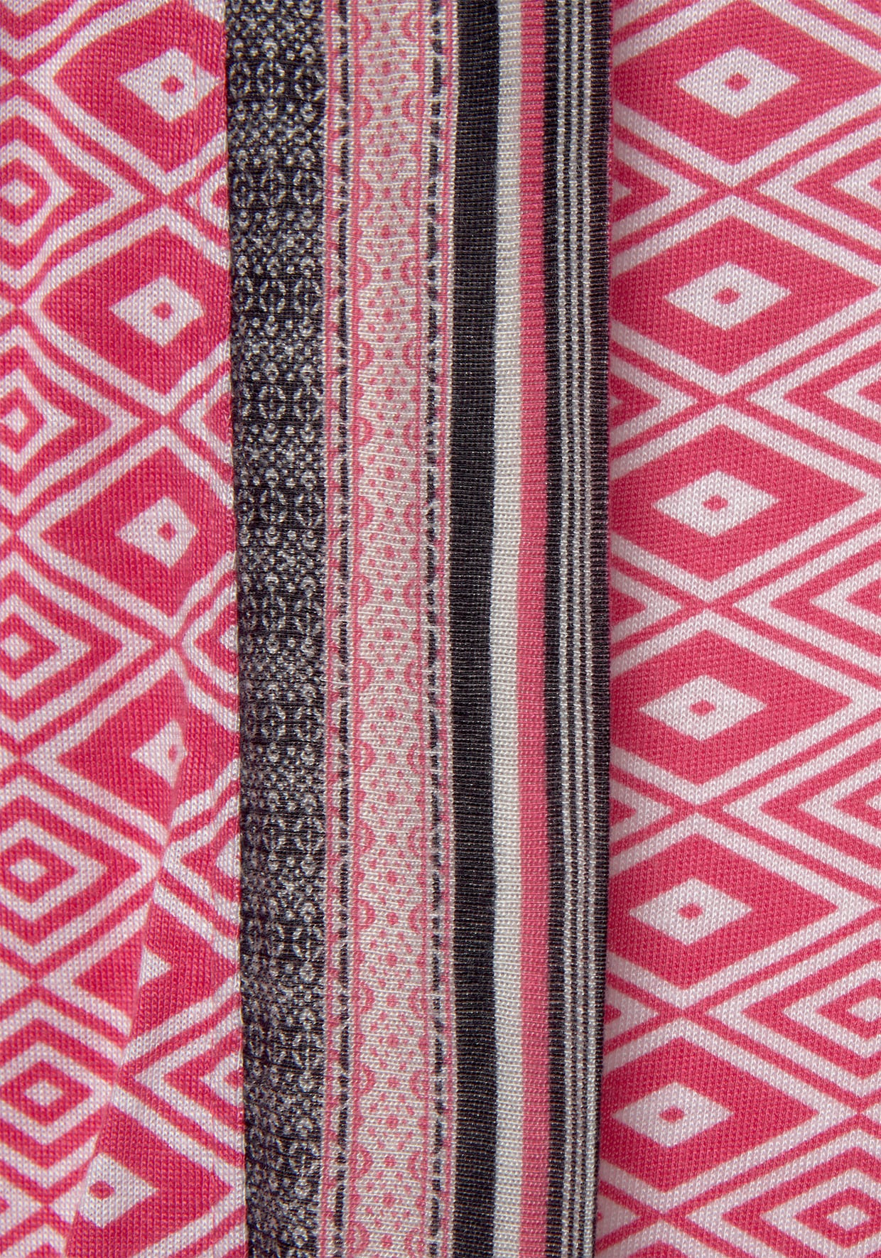Vivance Dreams Kimono - pink gedessineerd