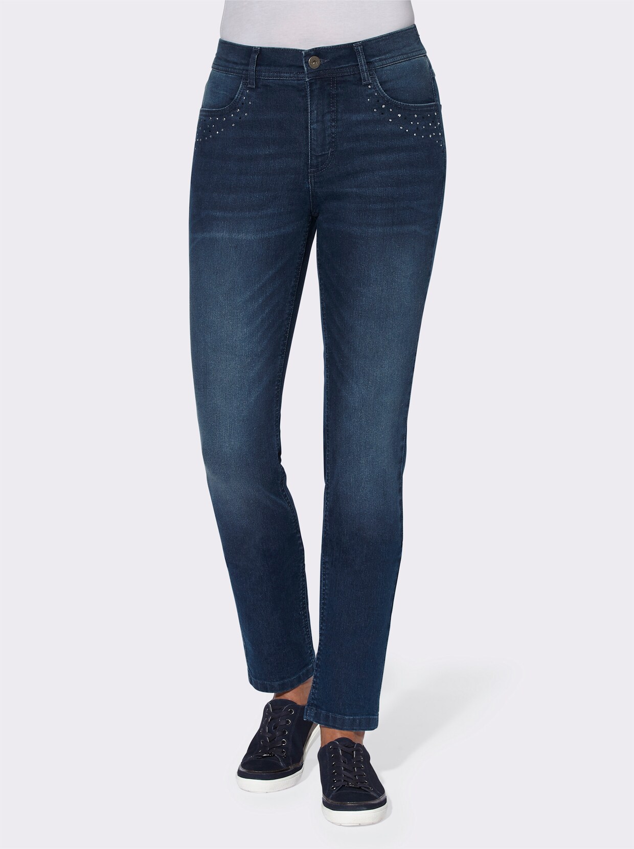 Jeans - blue-stonewashed