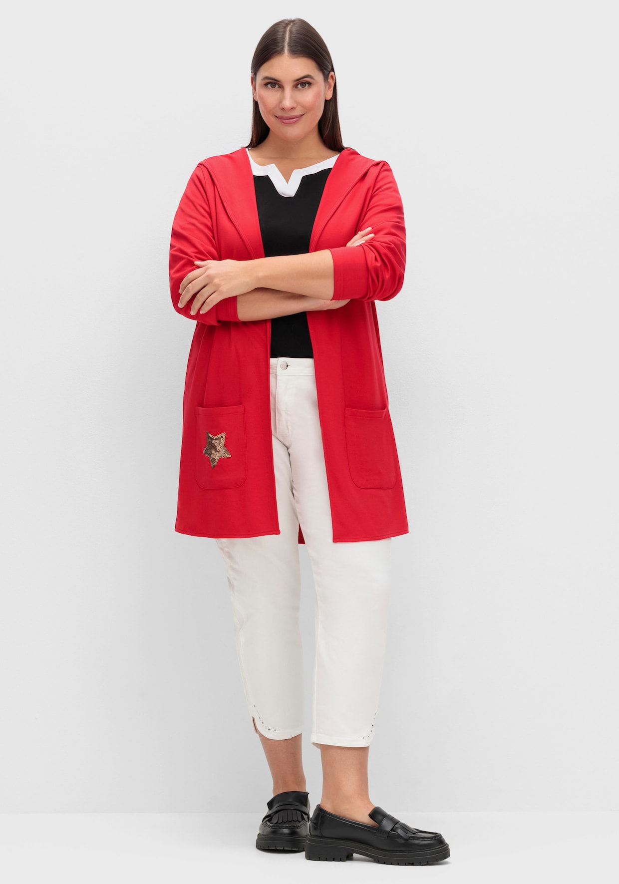 Shirtjacke - rot
