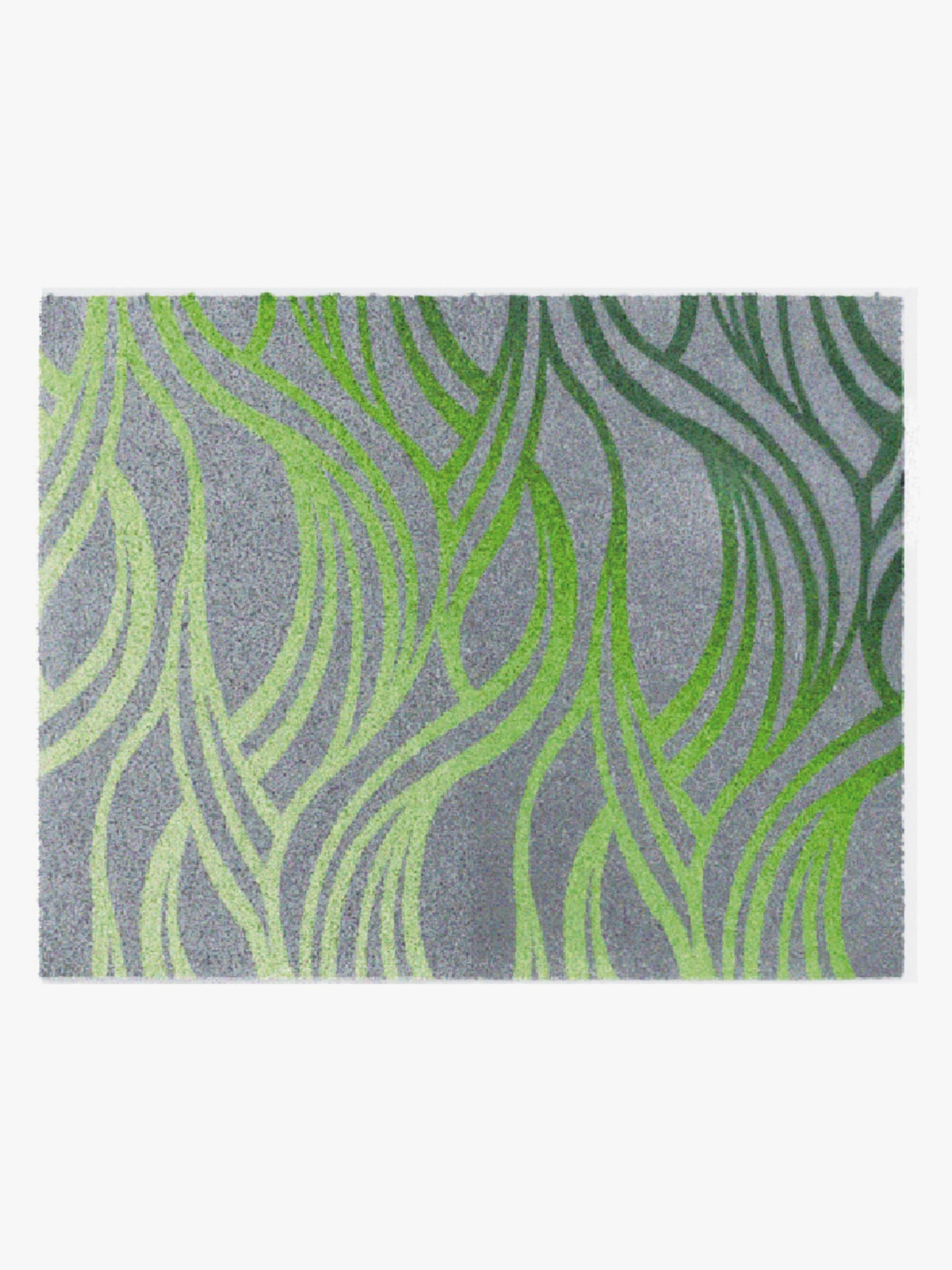Grund Badematte - grün-grau