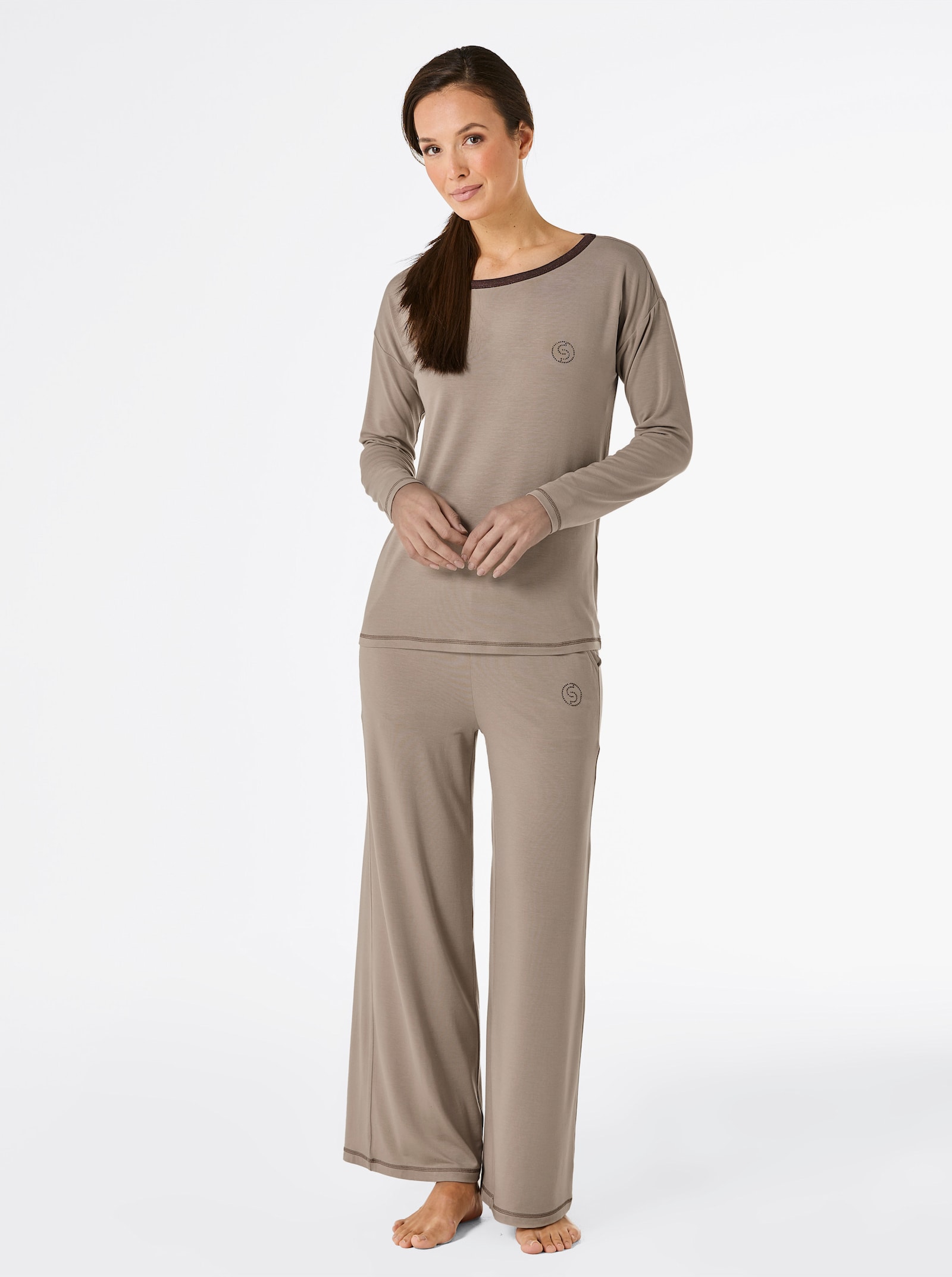 CREATION L PREMIUM Tenue détente en lyocell - beige