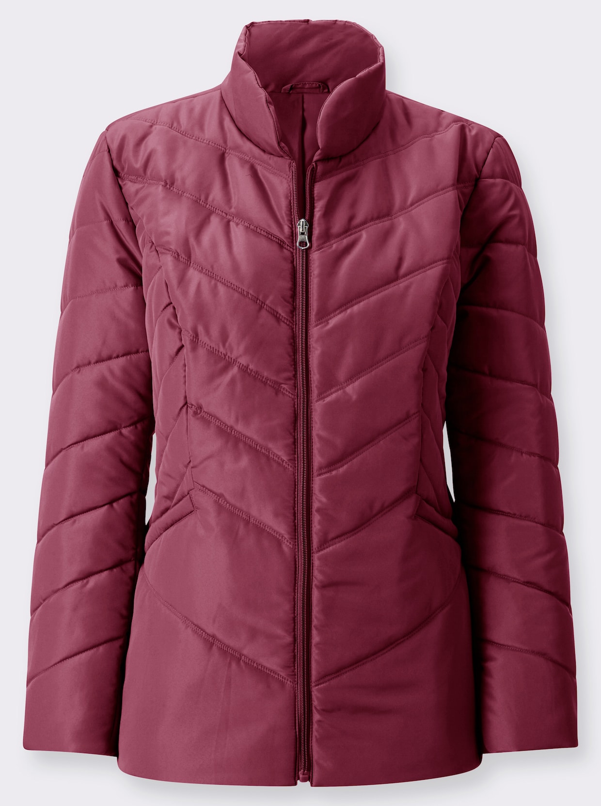 Steppjacke - bordeaux