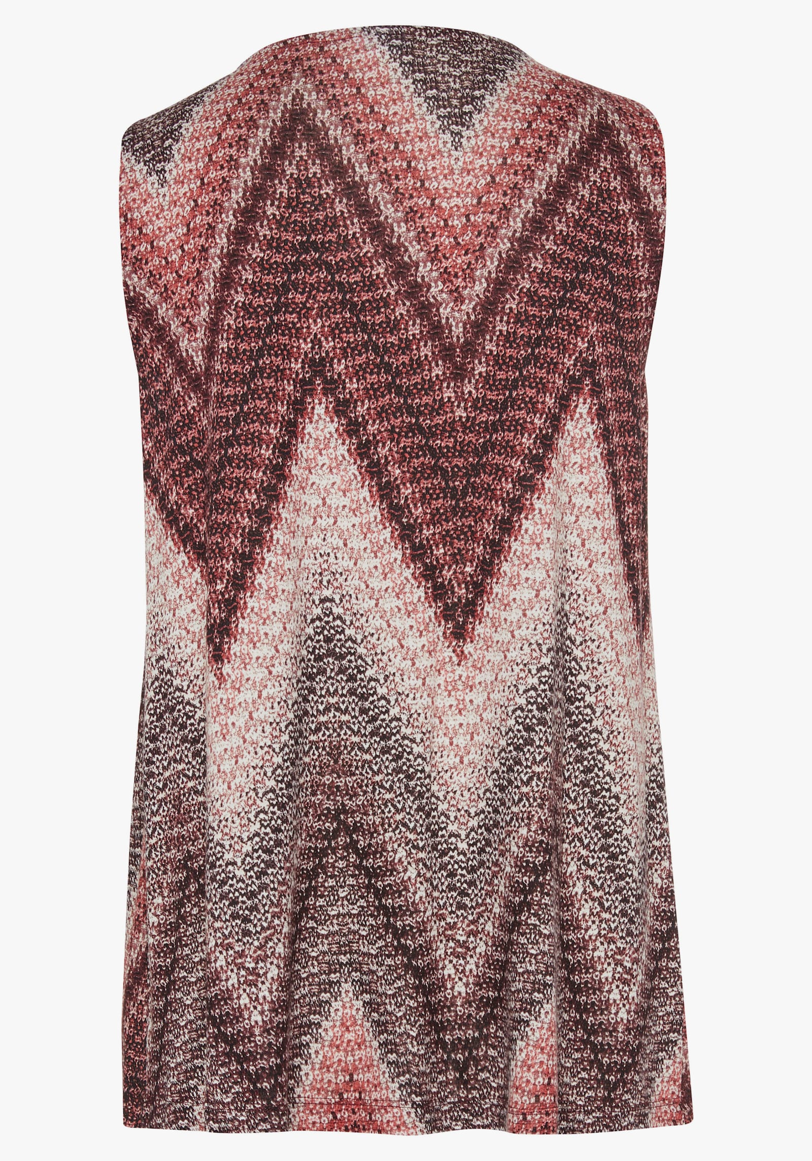 LASCANA Débardeur - sable-bordeaux imprimé