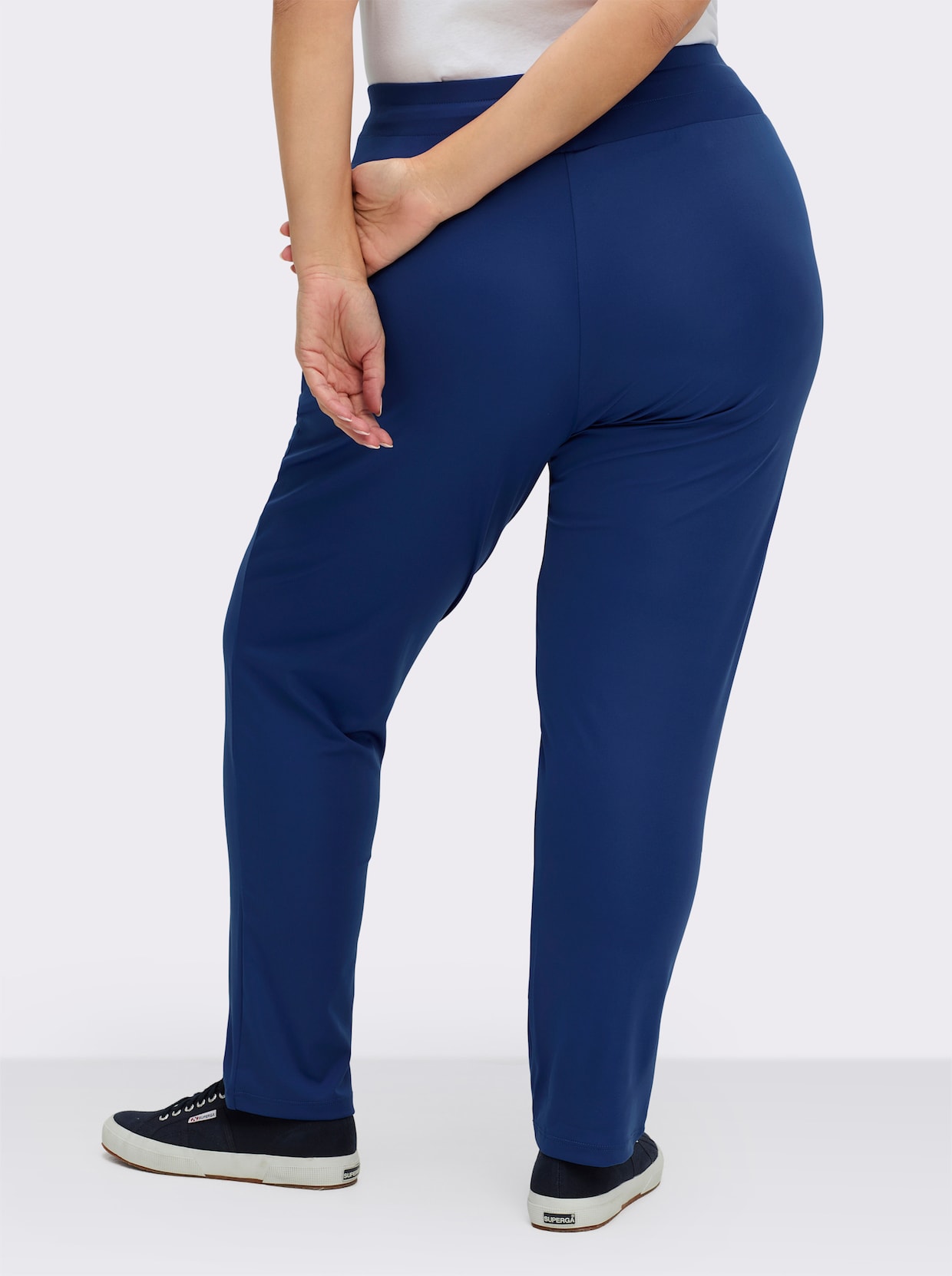 Schlupfhose in Stretch-Qualität - royalblau
