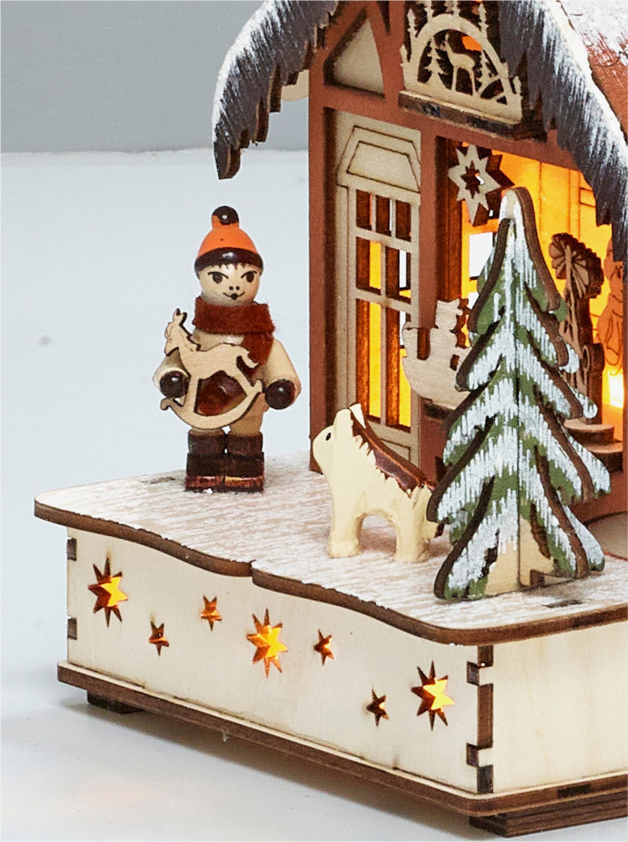 Weihnachtsdeko - braun