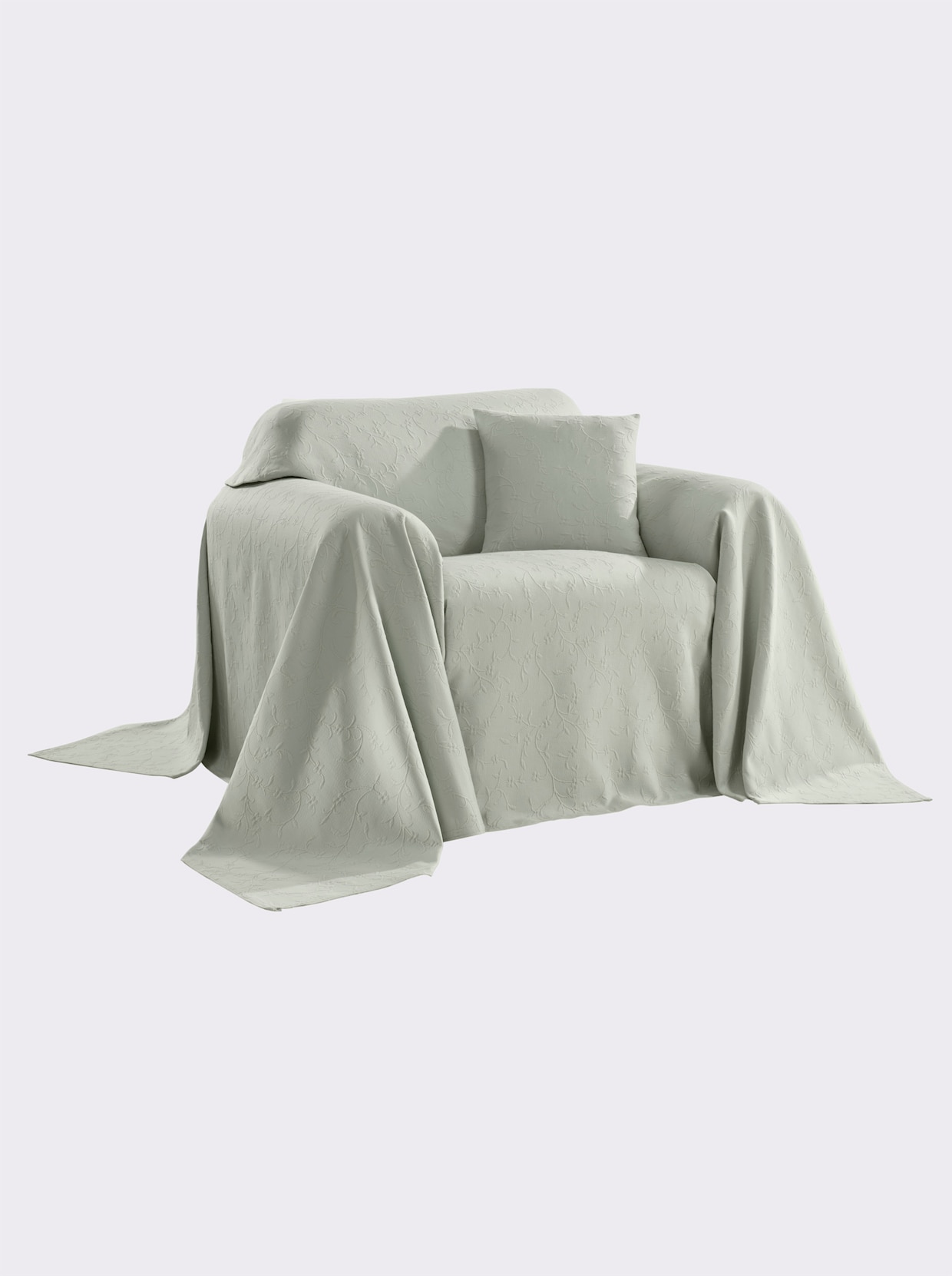 Pereira da Cunha Housse de coussin - vert tilleul