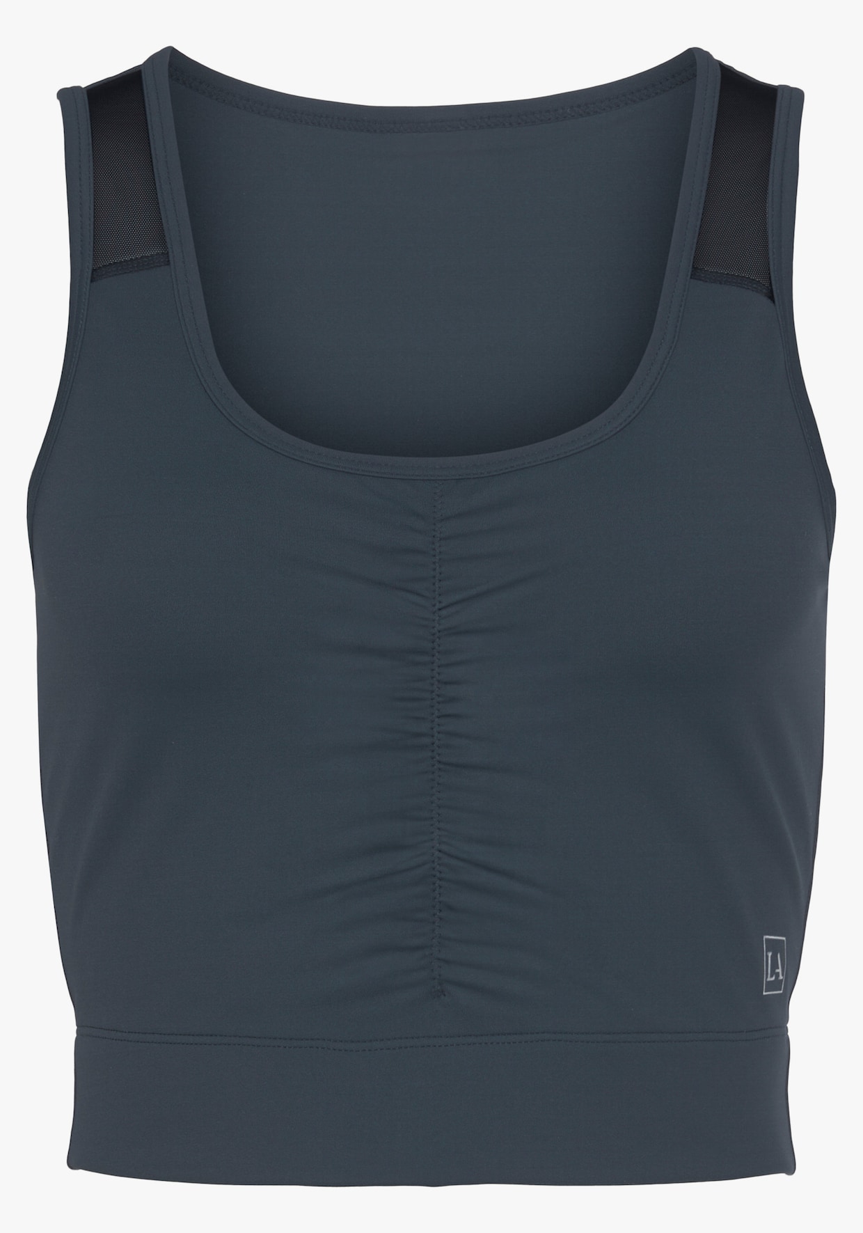 LASCANA ACTIVE Crop-Top - schwarz