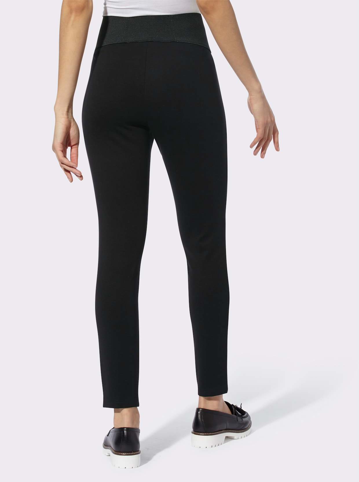 heine Pantalon en jersey - noir