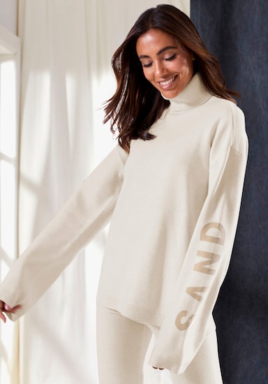 Elbsand Sweater - blanc cassé chiné