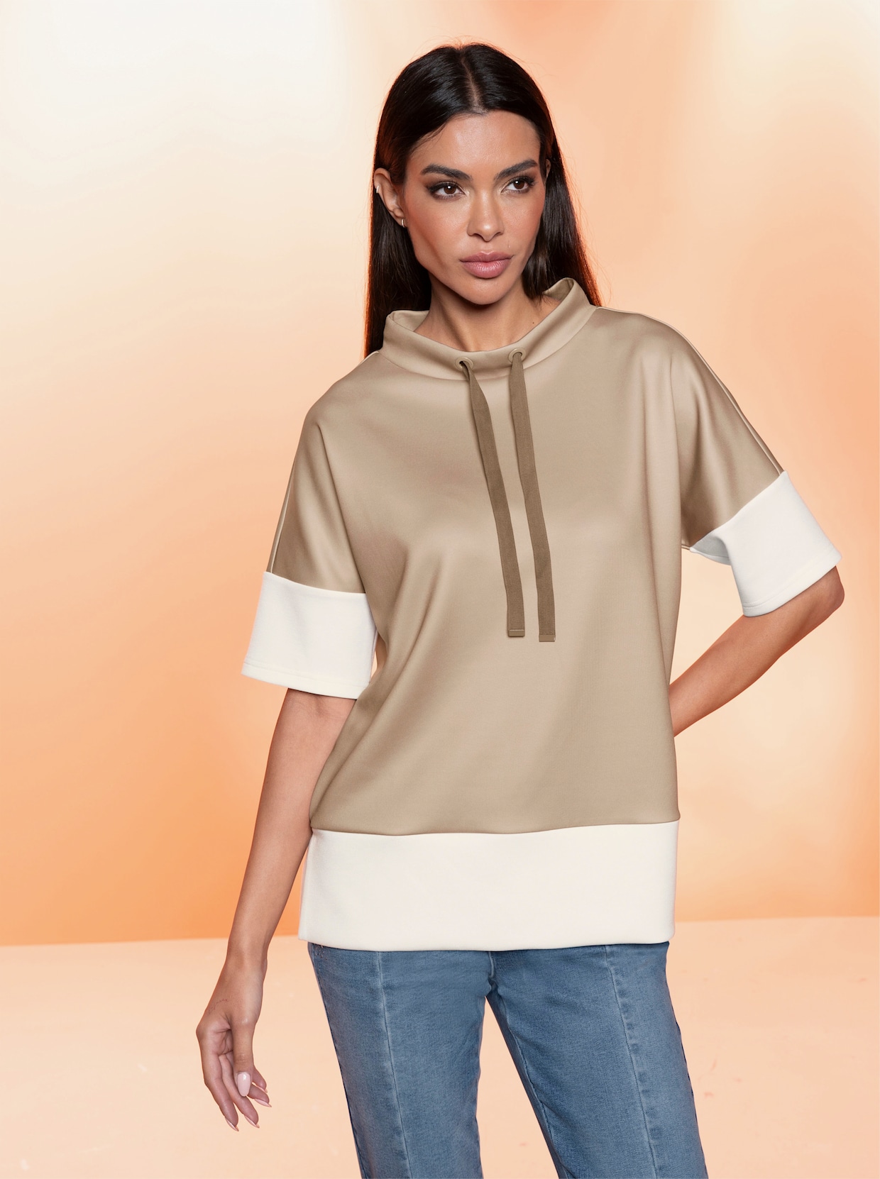 heine Sweatshirt - beige/ecru