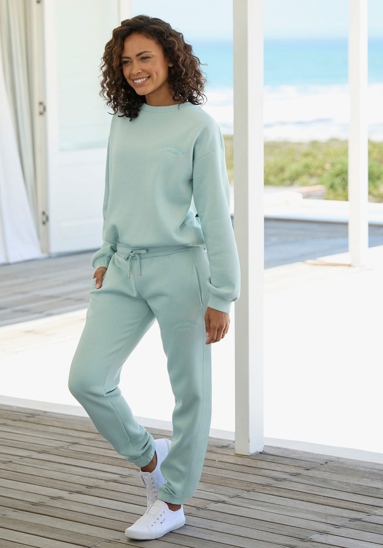 LASCANA Sweatshirt - mint