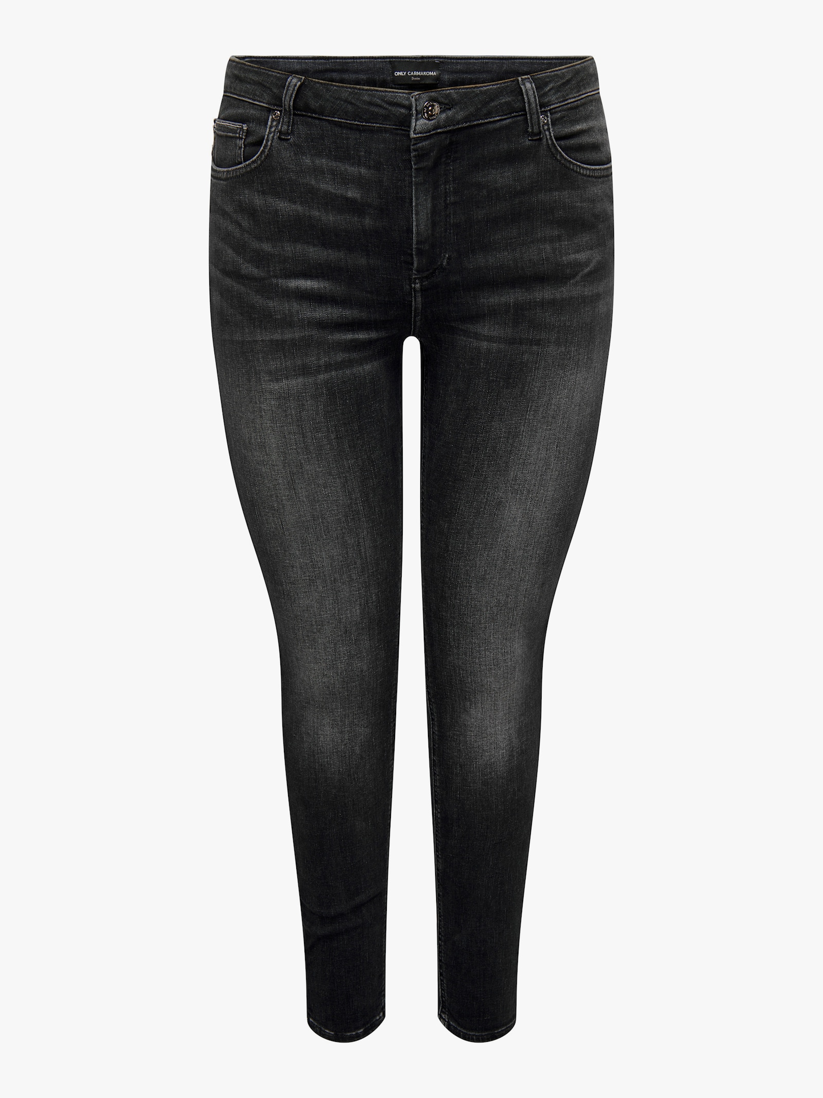 ONLY CARMAKOMA Skinny-fit-Jeans - washed black