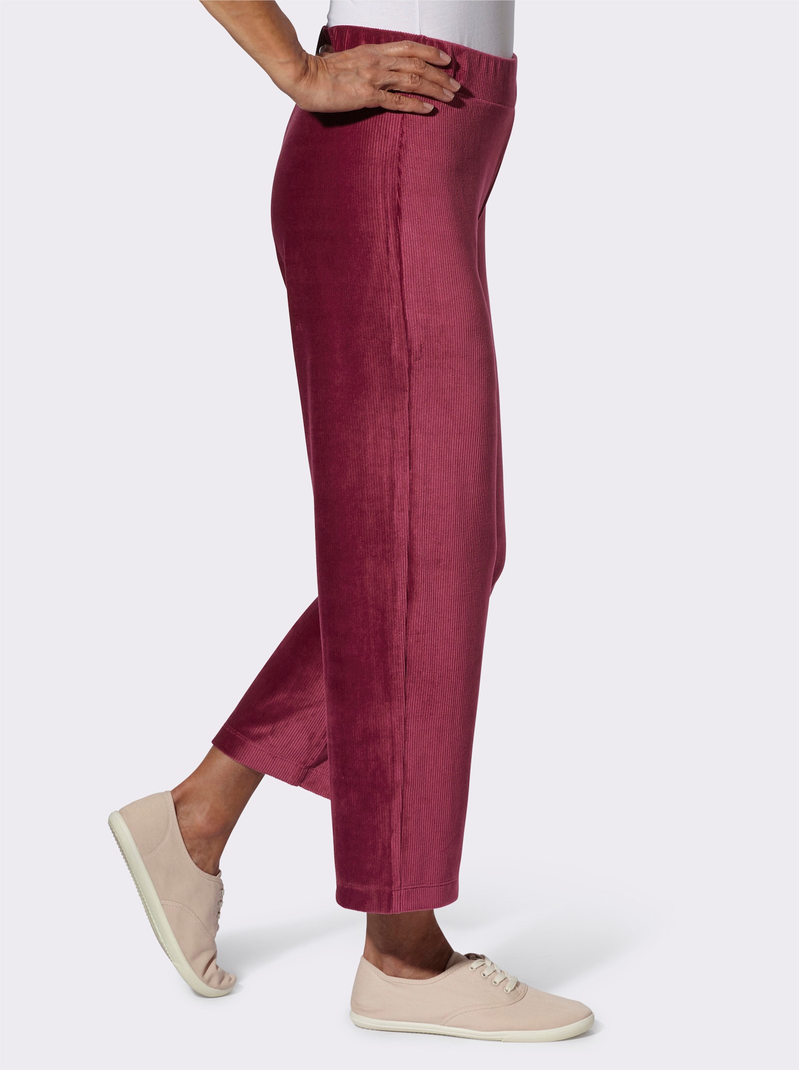 7/8-Hose mit Rundum-Dehnbund - malve