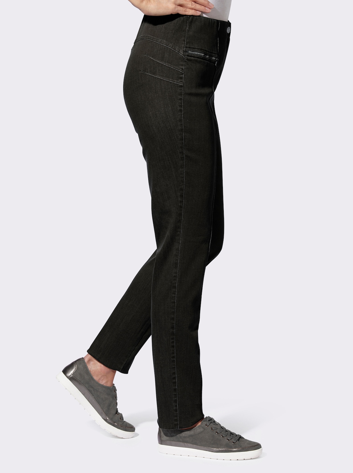 Cosma Jeans - black-denim