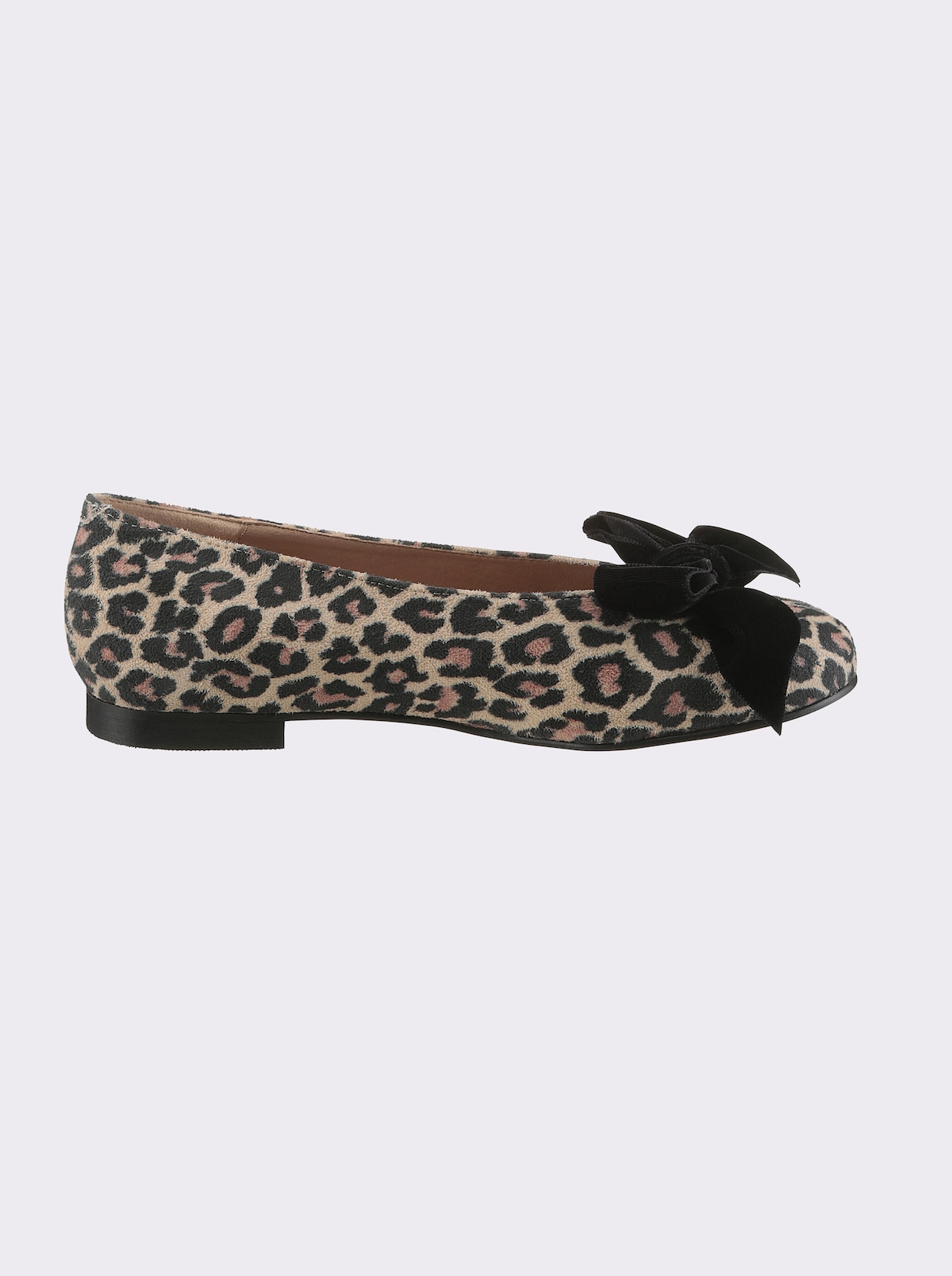 heine ballerina - beige/zwart