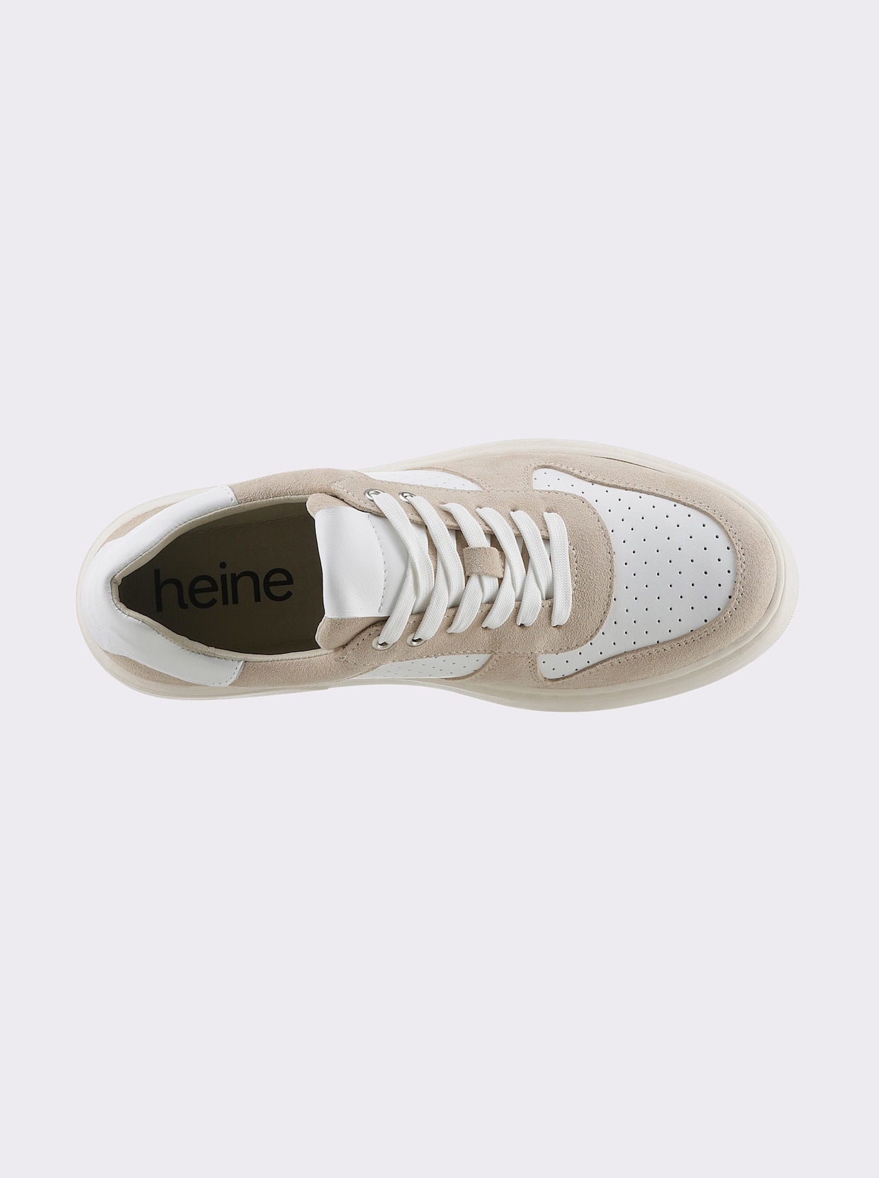 heine Sneaker - beige-weiss