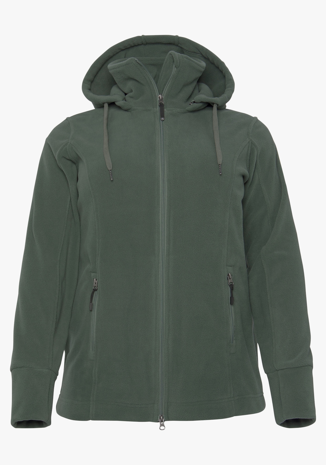 Fleecejacke - salbeigrün