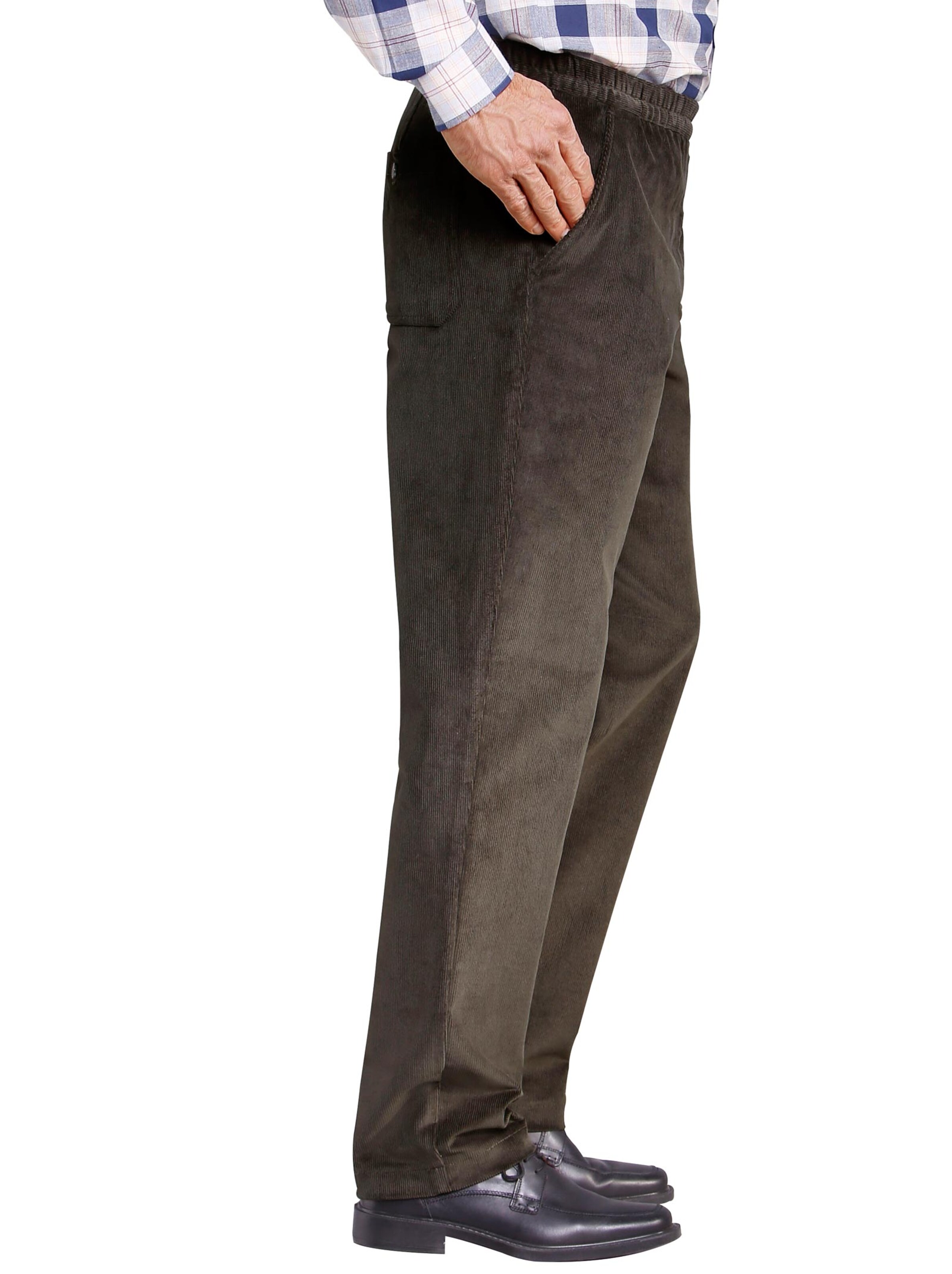 Cord-Hose - dunkelgrün