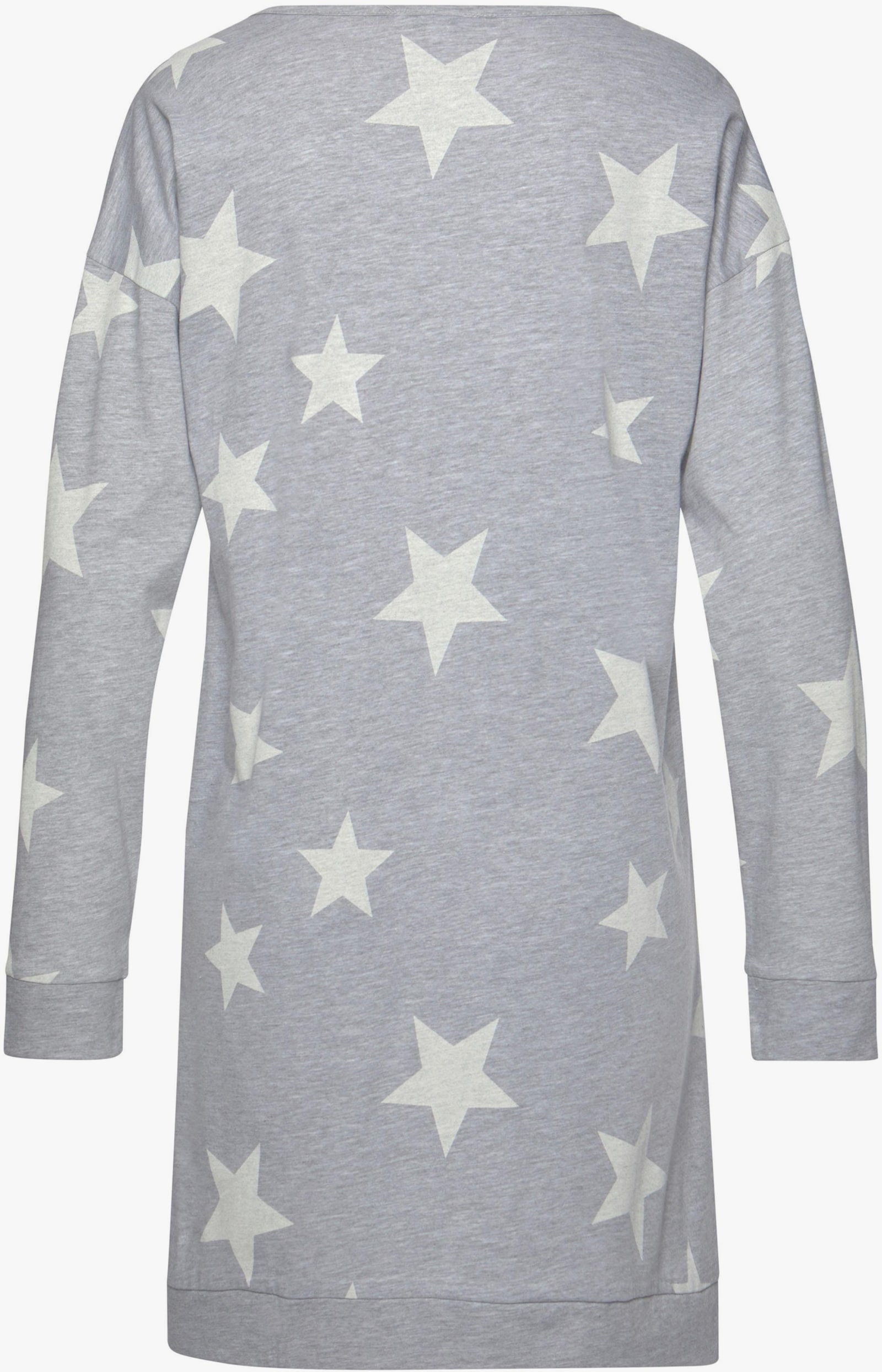 Arizona Nachthemd - rosa + grau